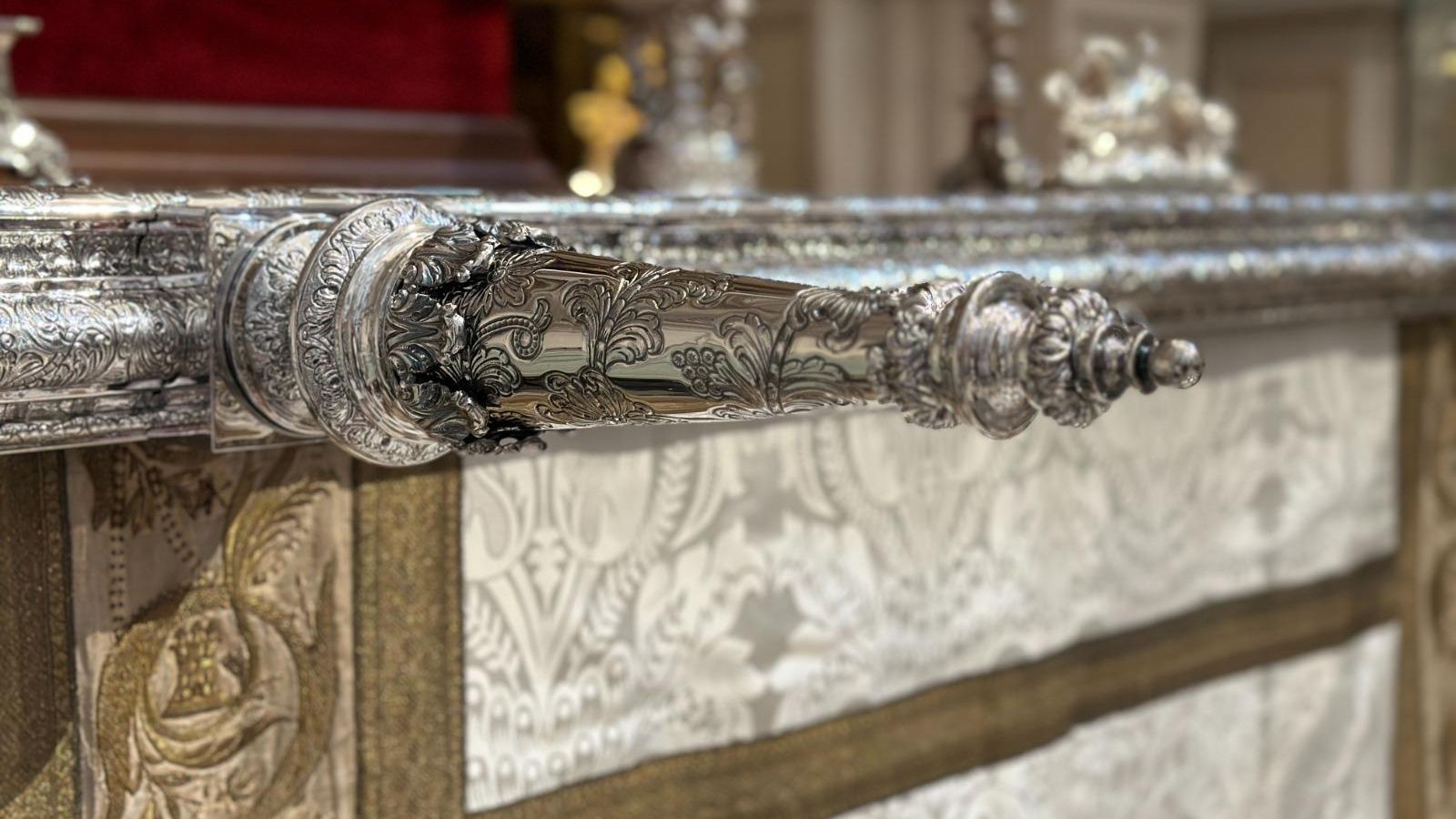 Detalle de una de las maniguetas