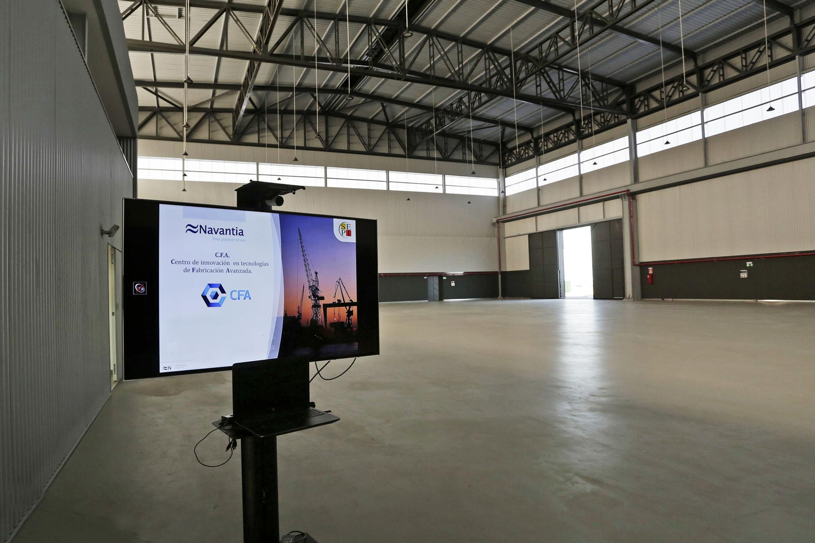 Las instalaciones antes de su puesta a punto como centro tecnológico Las instalaciones antes de su puesta a punto como centro tecnológico