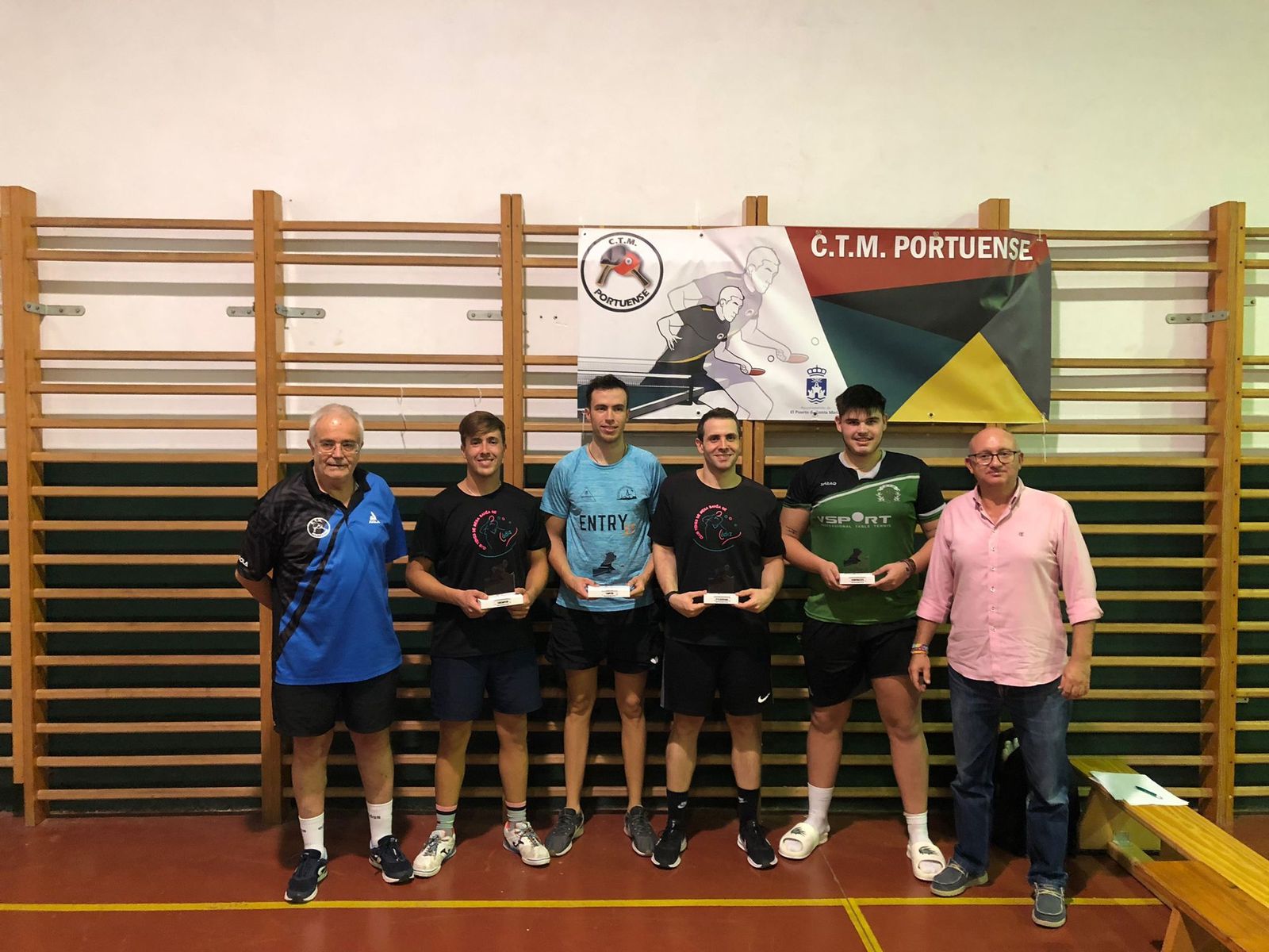 Antonio Chaves resultó campeón del Trofeo 'Ciudad de El Puerto' de Tenis de Mesa.