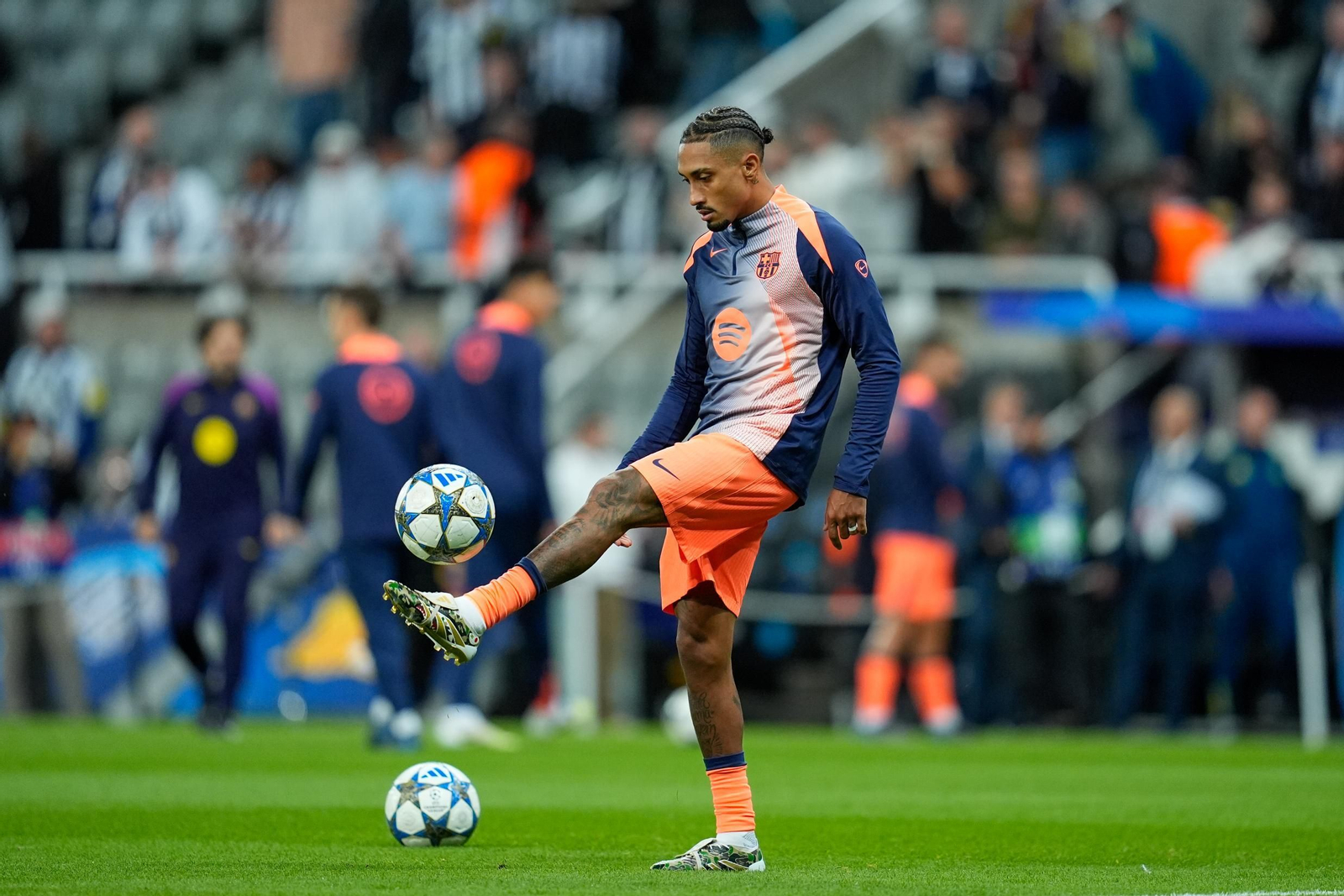 Las fotos del Newcastle-Barcelona