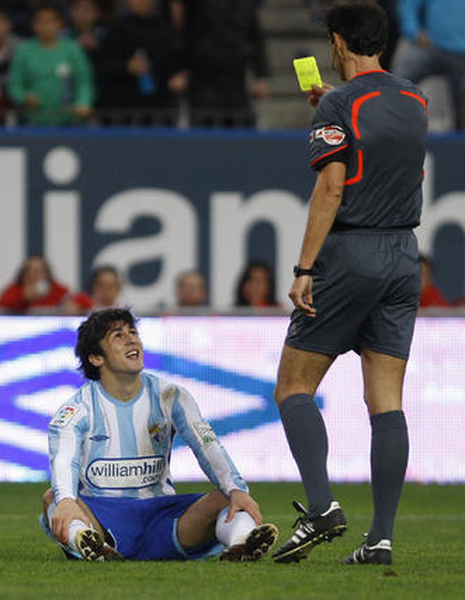 El Málaga respira tras su victoria en Liga ante el Getafe. / Sergio Camacho