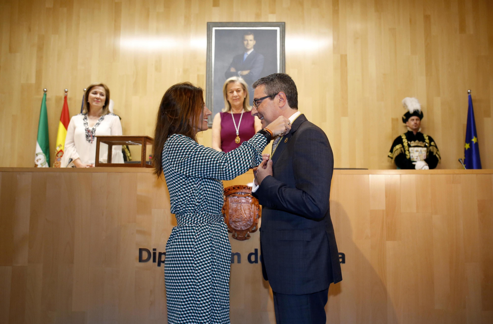 Las imágenes de la investidura de Francisco Salado como presidente de la Diputación de Málaga