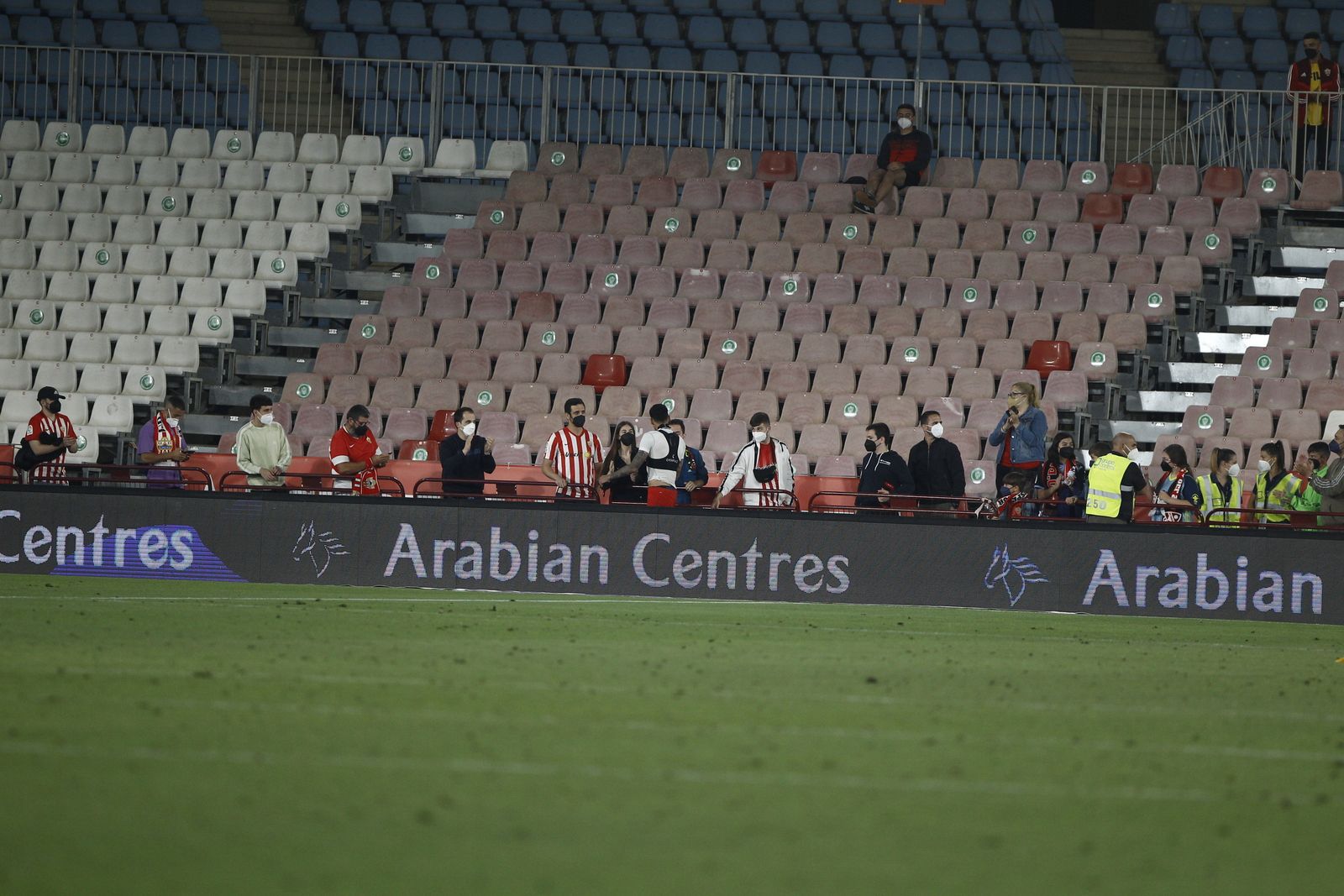 Las imágenes de Almería-Girona.