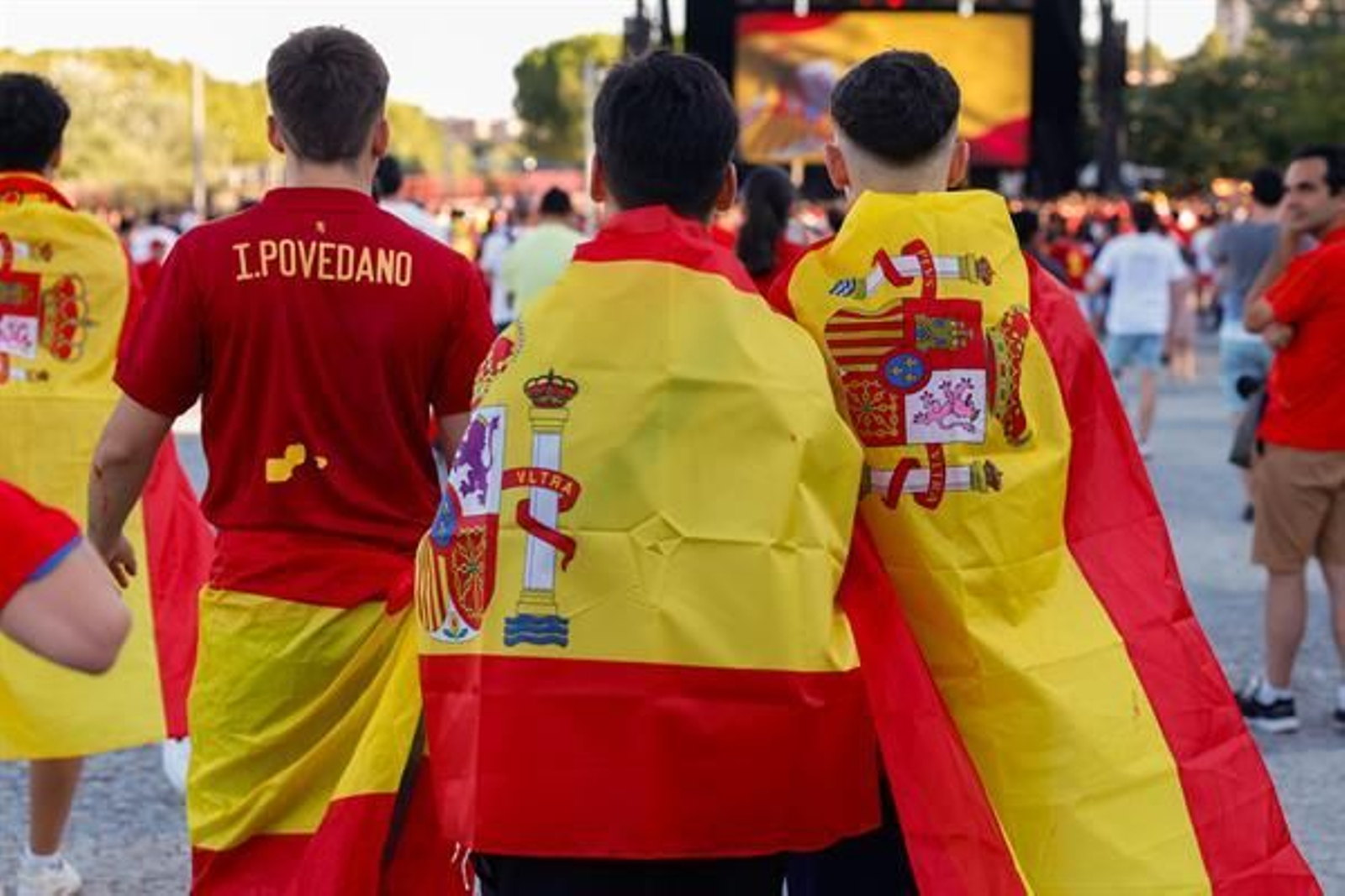 Aficionados españoles.