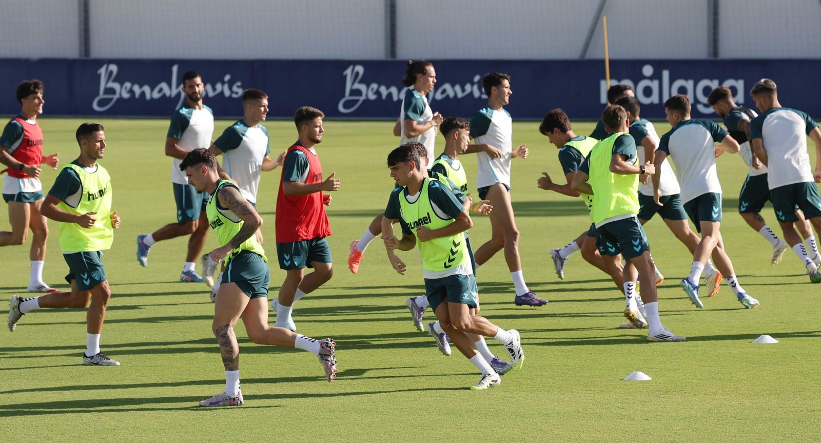 El Málaga CF se muda a la Ciudad Deportiva sin Eneko Jauregi