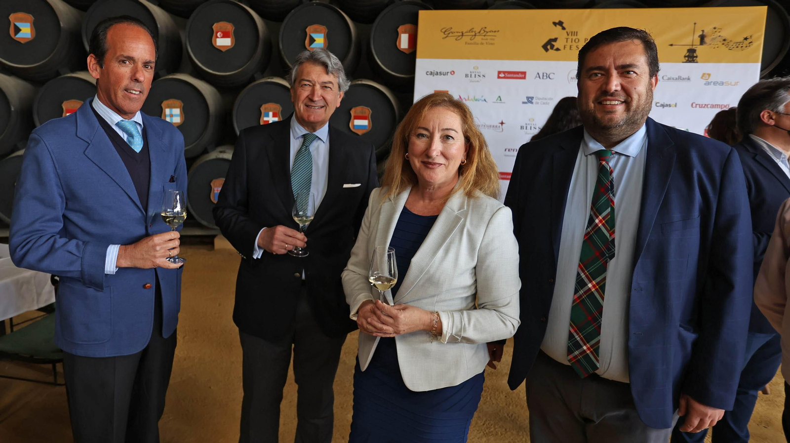 Imágenes de la presentación  'Veranea en la bodega' en González Byass