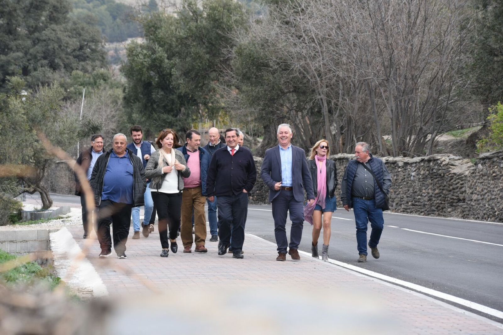 La Diputación de Granada invierte 450.000 euros en la mejora de una carretera en Nigüelas