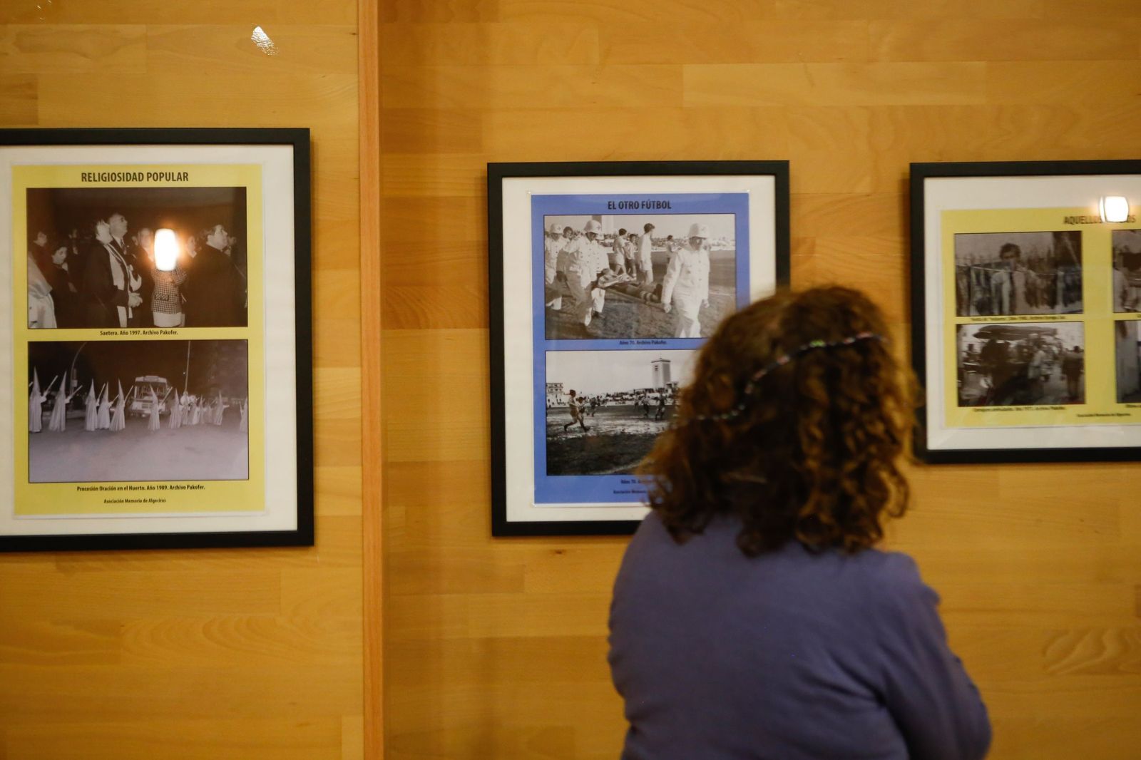 Fotos de la exposición de la historia del Campo de Gibraltar de Memoria de Algeciras