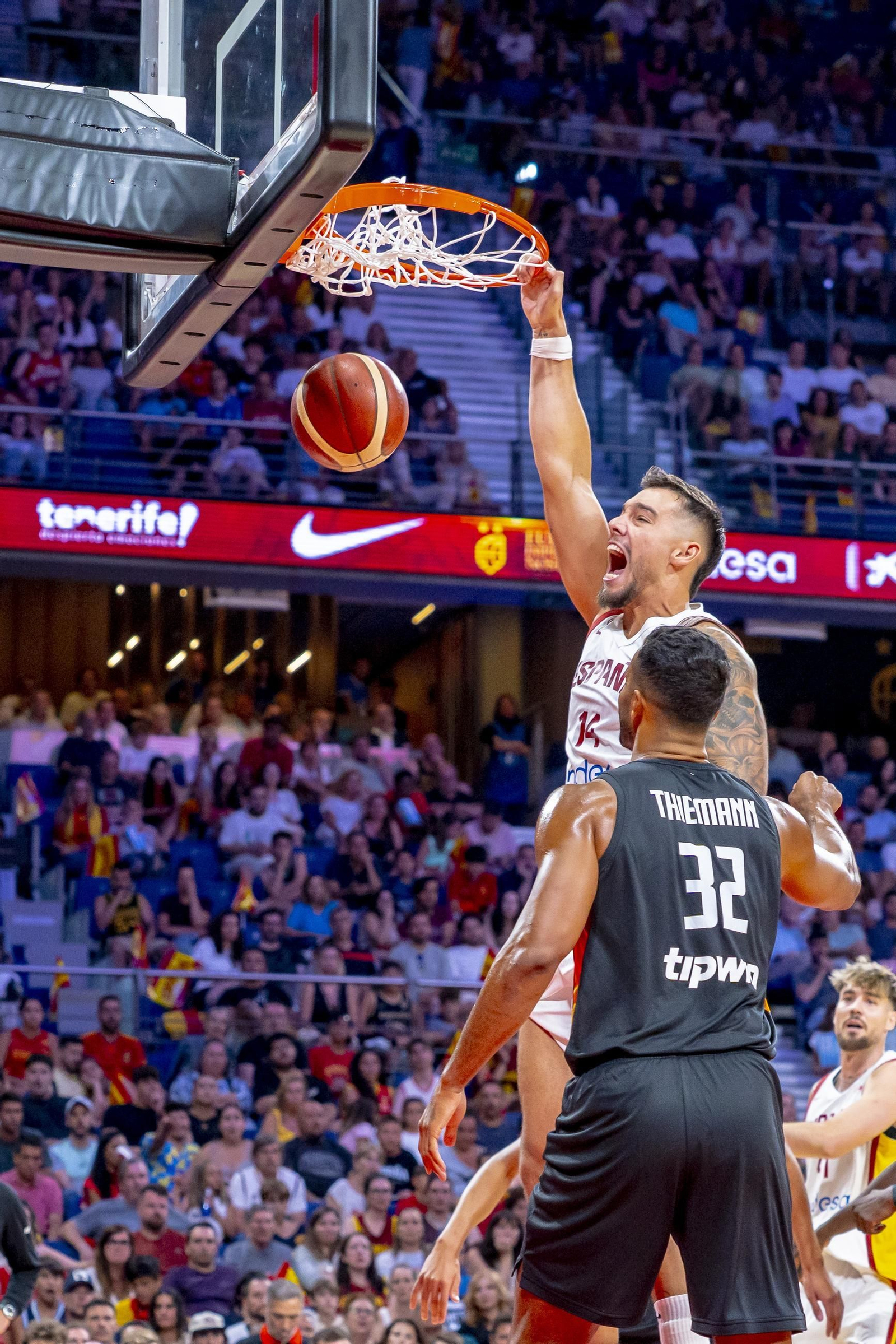 Las mejores fotos del España-Alemania de baloncesto