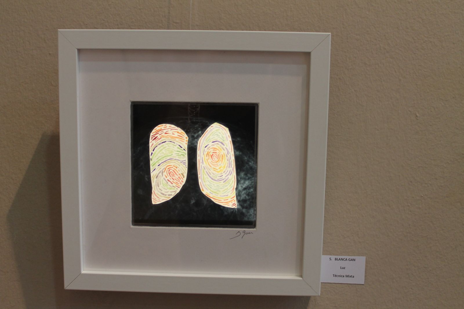 Exposición de pintura 'Respirarte', organizada por Asociación Andaluza de Fibrosis Quística