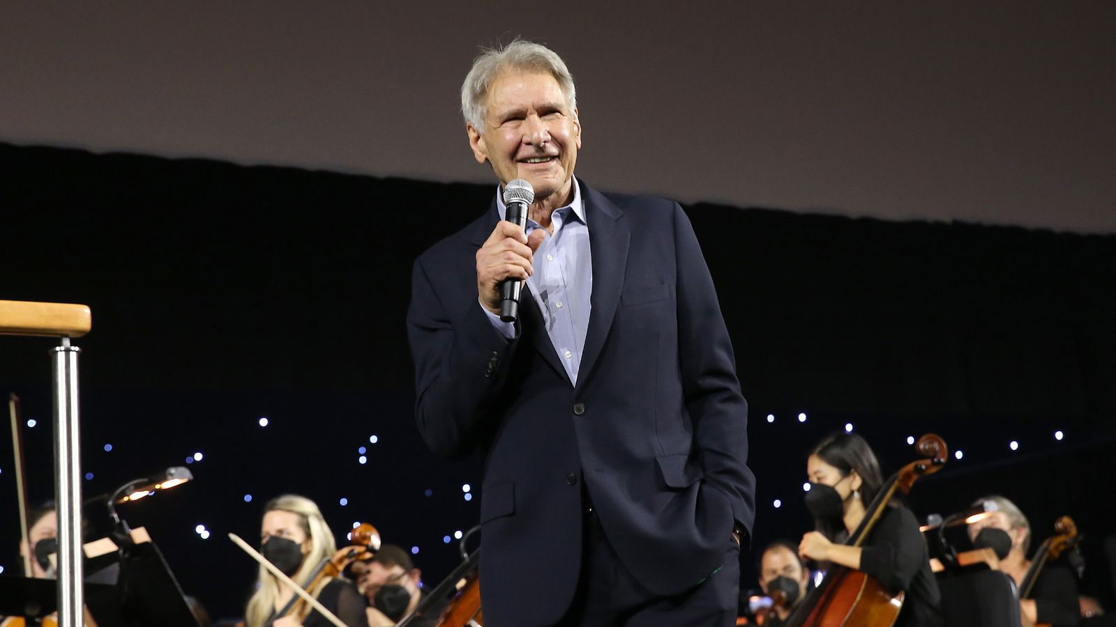 Harrison Ford, en el evento de Indiana Jones en la Star Wars Celebration