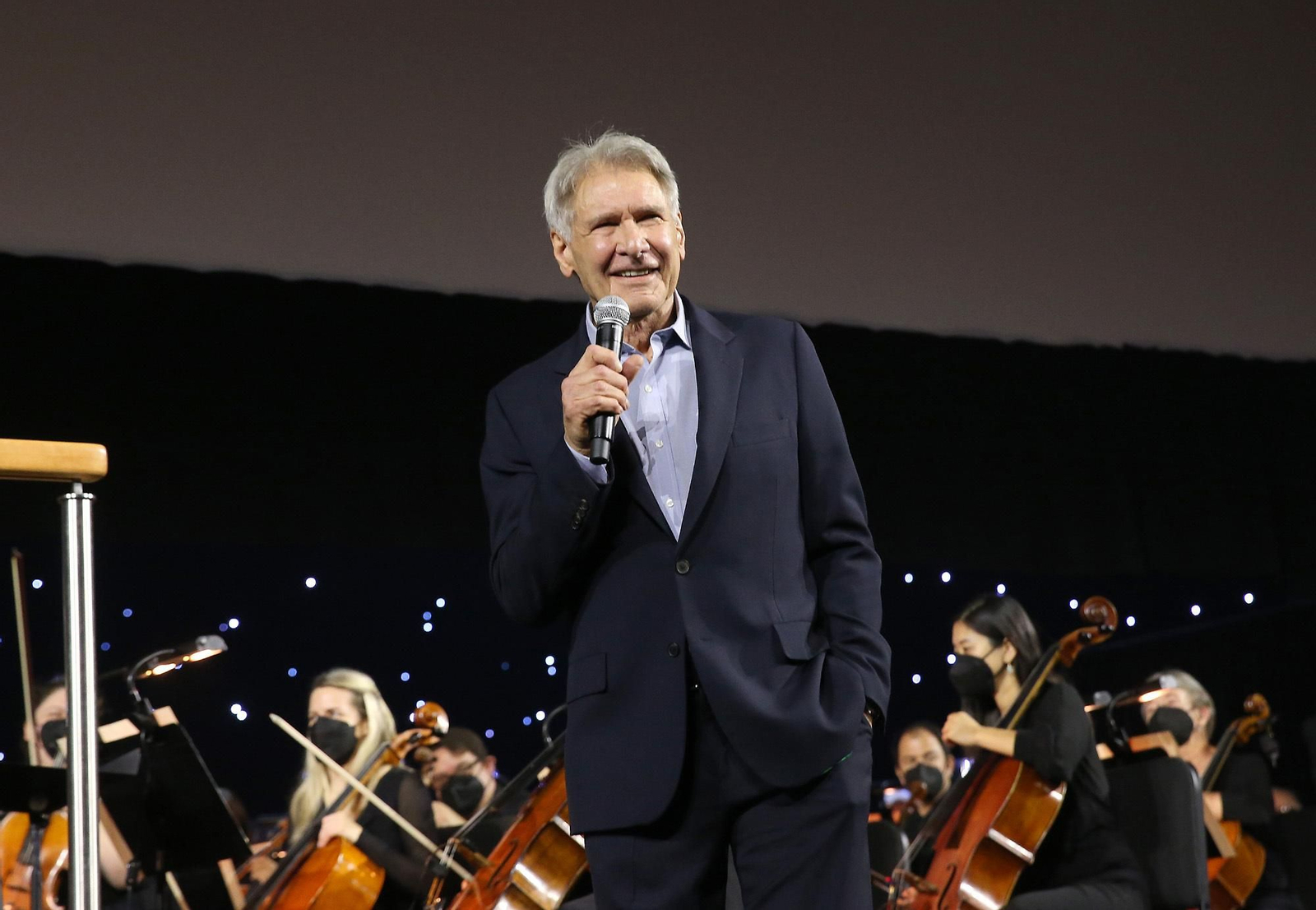 Harrison Ford, en el evento de Indiana Jones en la Star Wars Celebration Harrison Ford, en el evento de Indiana Jones en la Star Wars Celebration
