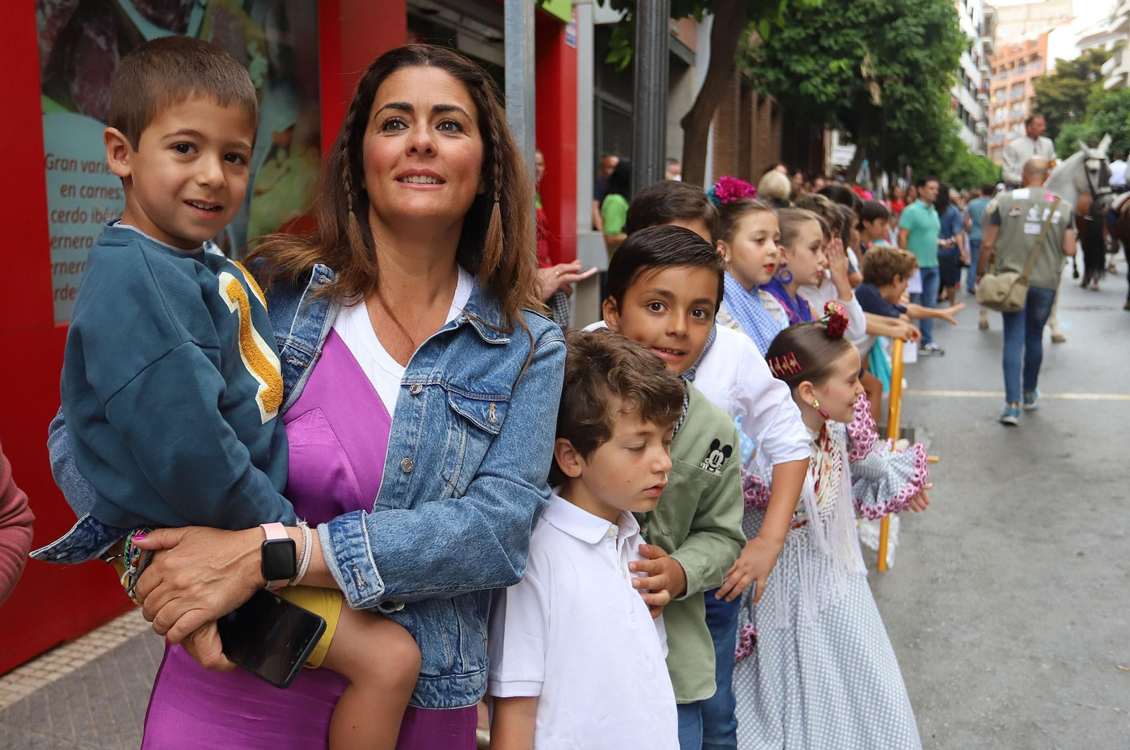 Imágenes de Emigrantes a su paso por el colegio Santo Ángel