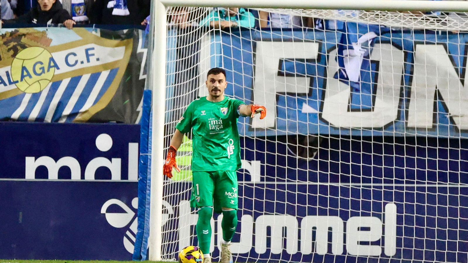Las fotos del Málaga CF-Real Zaragoza