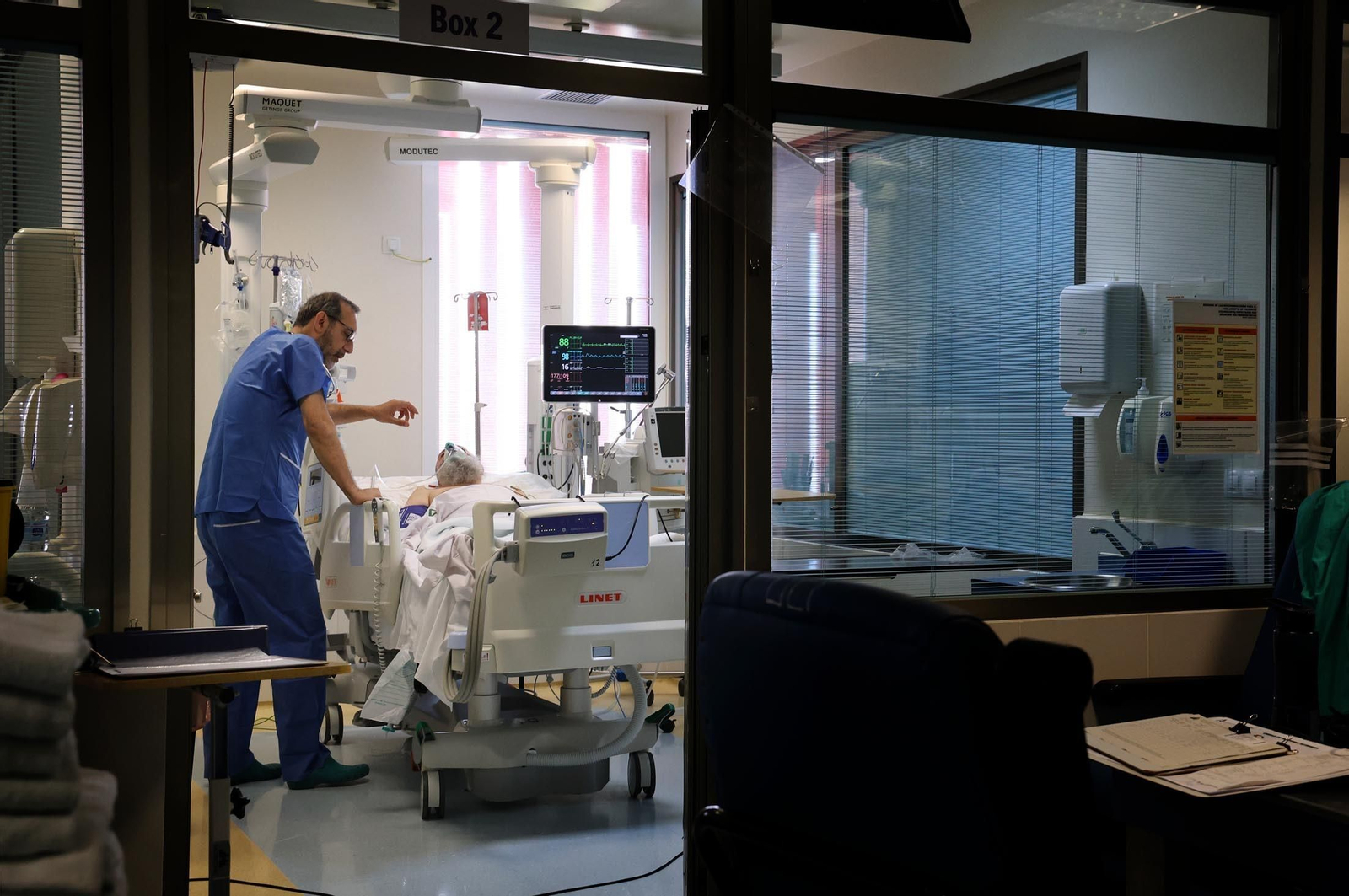 Imágenes de la UCI del Hospital Infanta Elena en Huelva