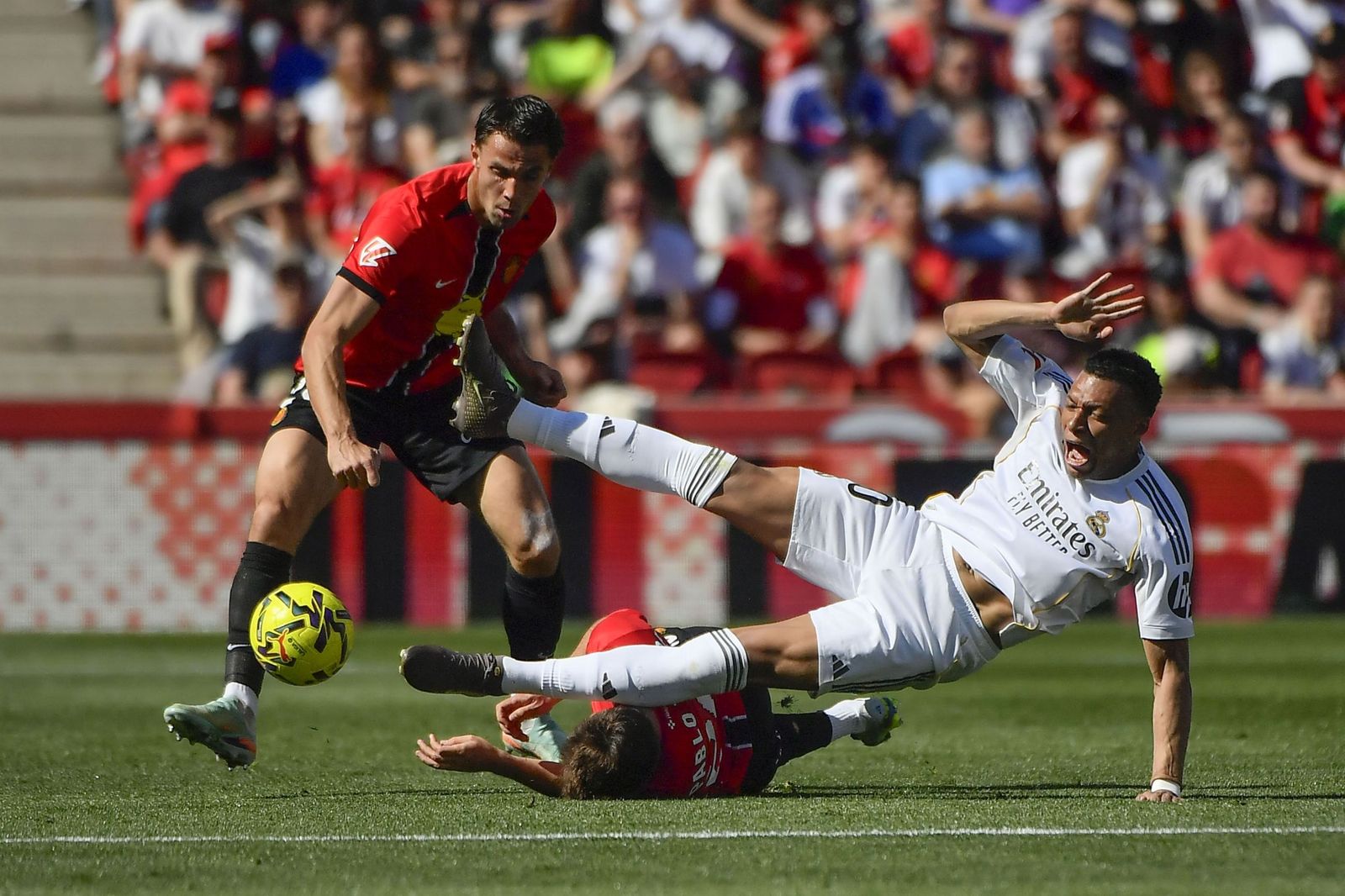 Las fotos de la derrota del Real Madrid en Mallorca