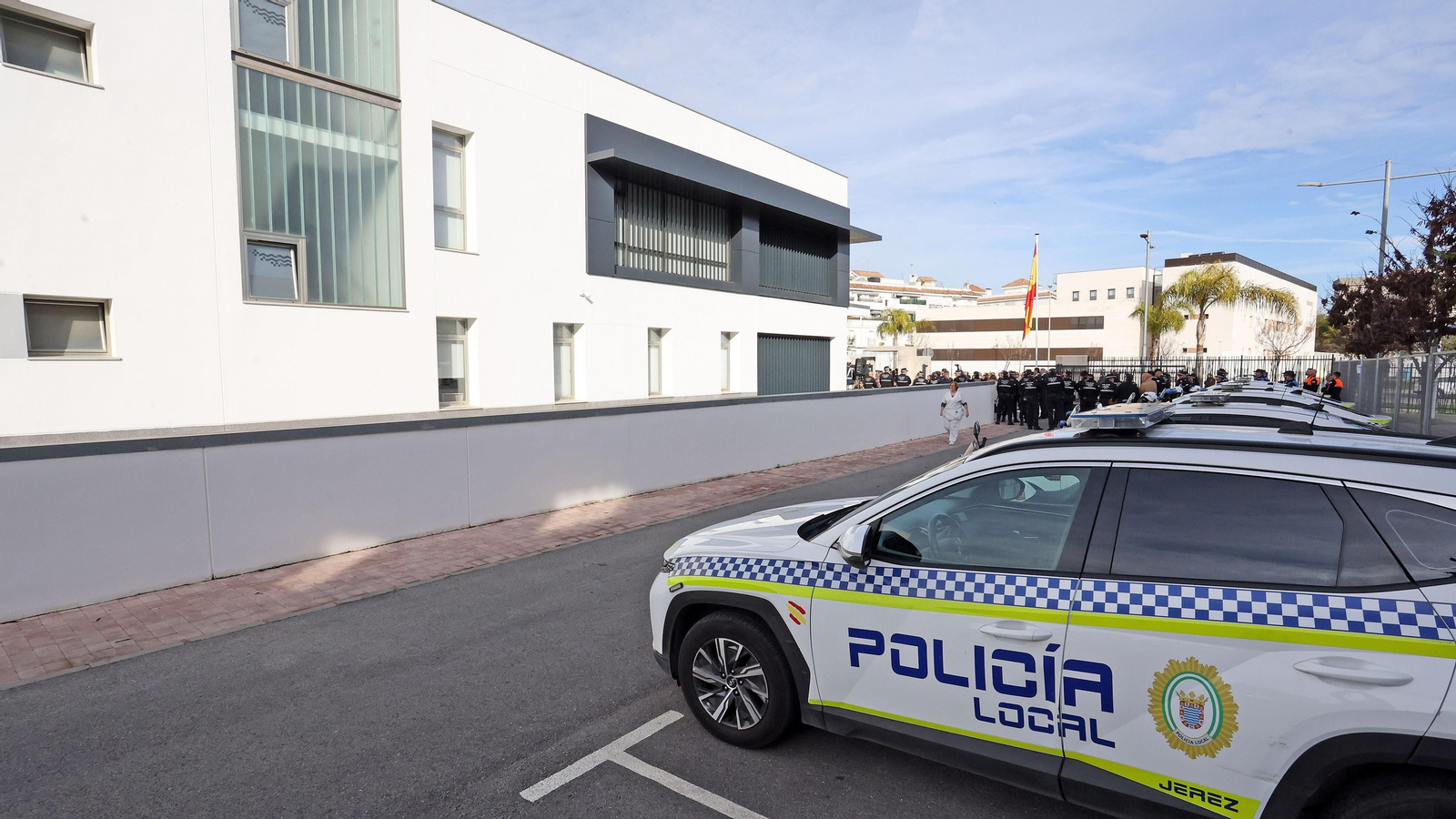 La nueva Jefatura de la Policía Local de Jerez: 14 años desde la primera piedra hasta la placa inaugural La nueva Jefatura de la Policía Local de Jerez: 14 años desde la primera piedra hasta la placa inaugural