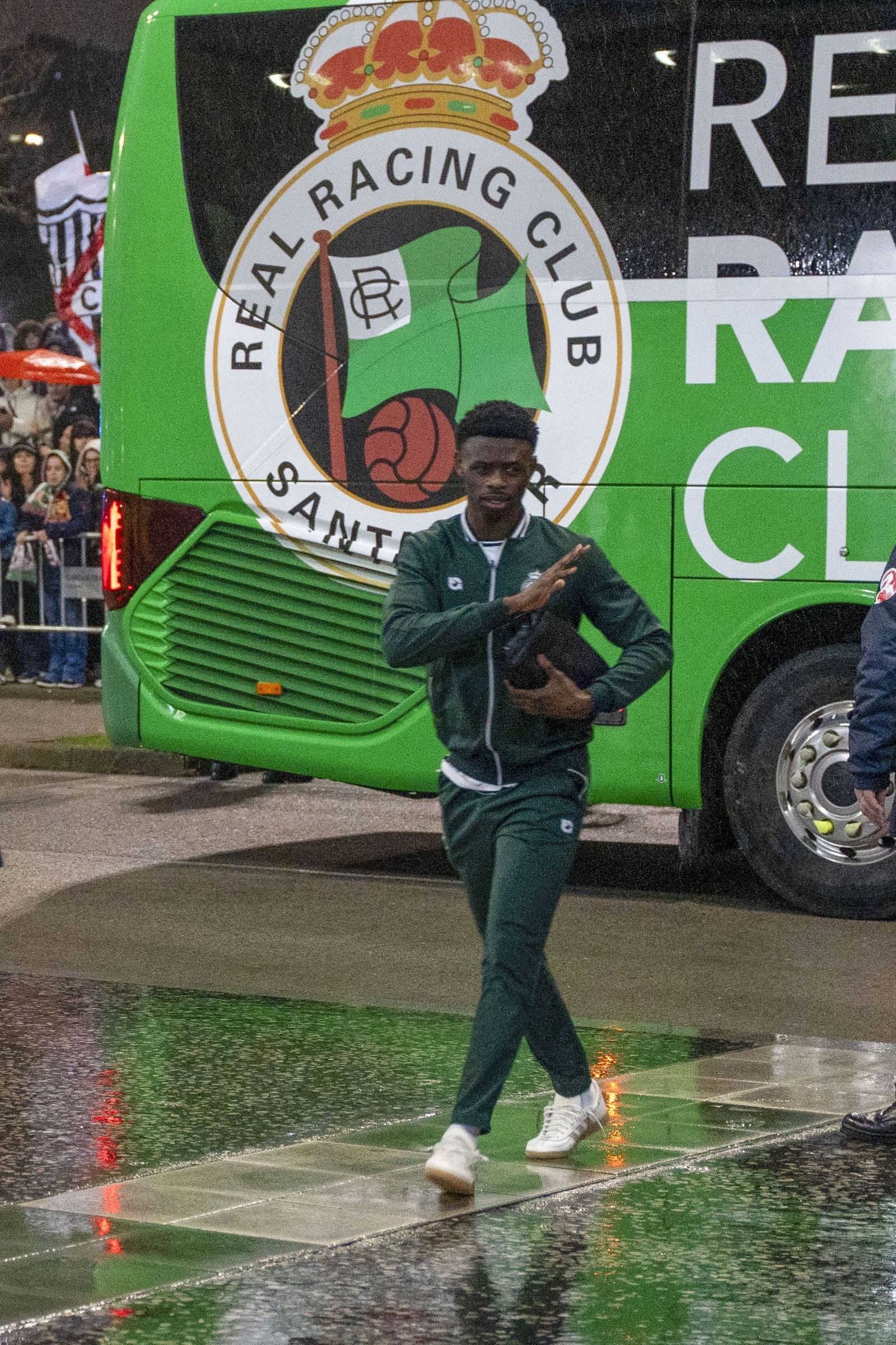 Las fotos del Racing-Barcelona de Copa