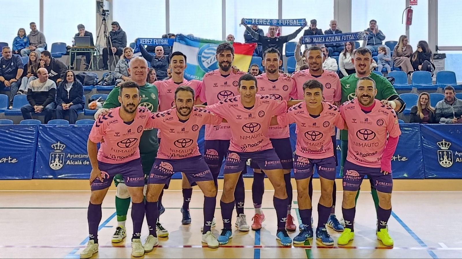 El Xerez Toyota no pasó del empate a cuatro ante el colista Alcalá.