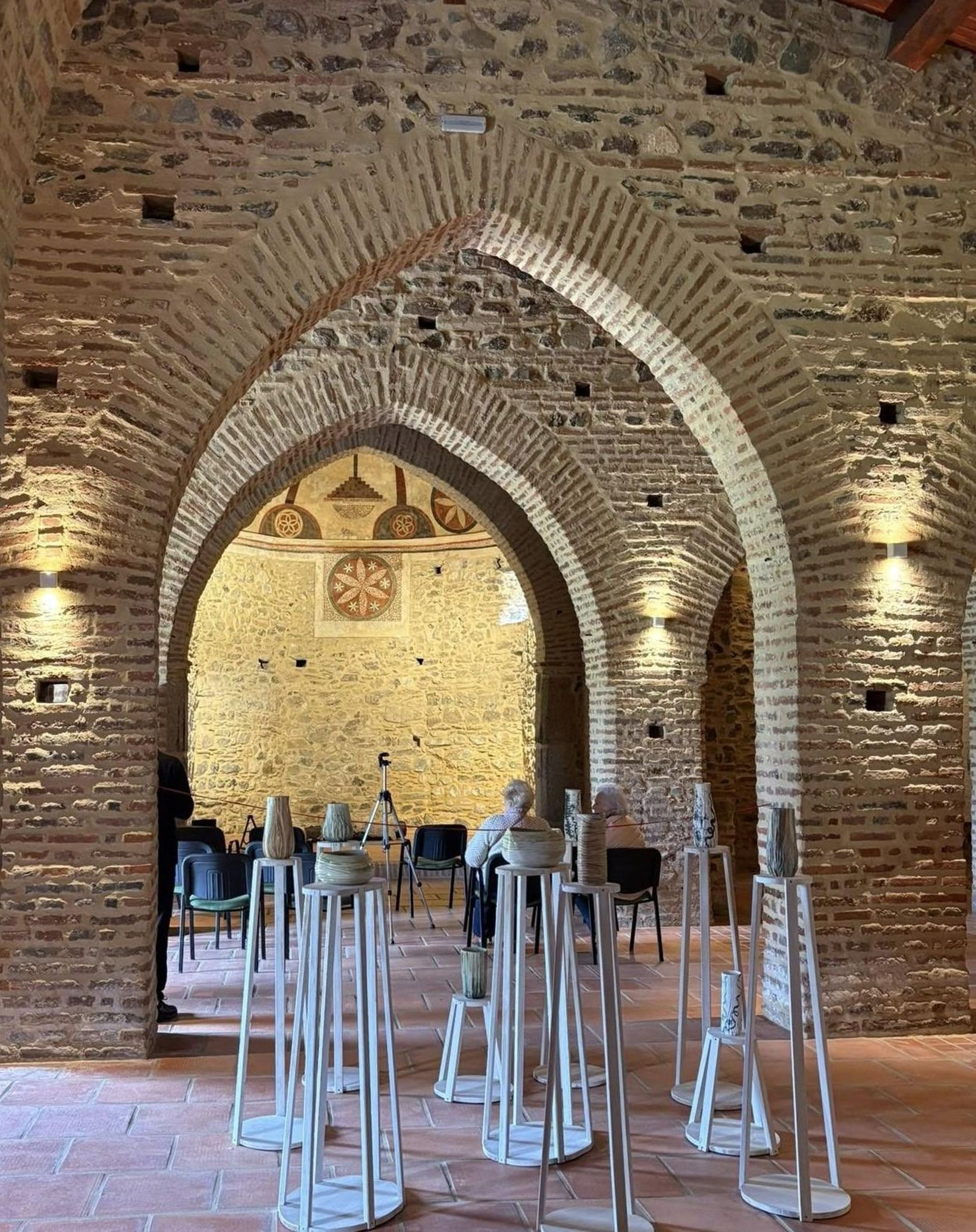 Interior de la ermita Las Virtudes.