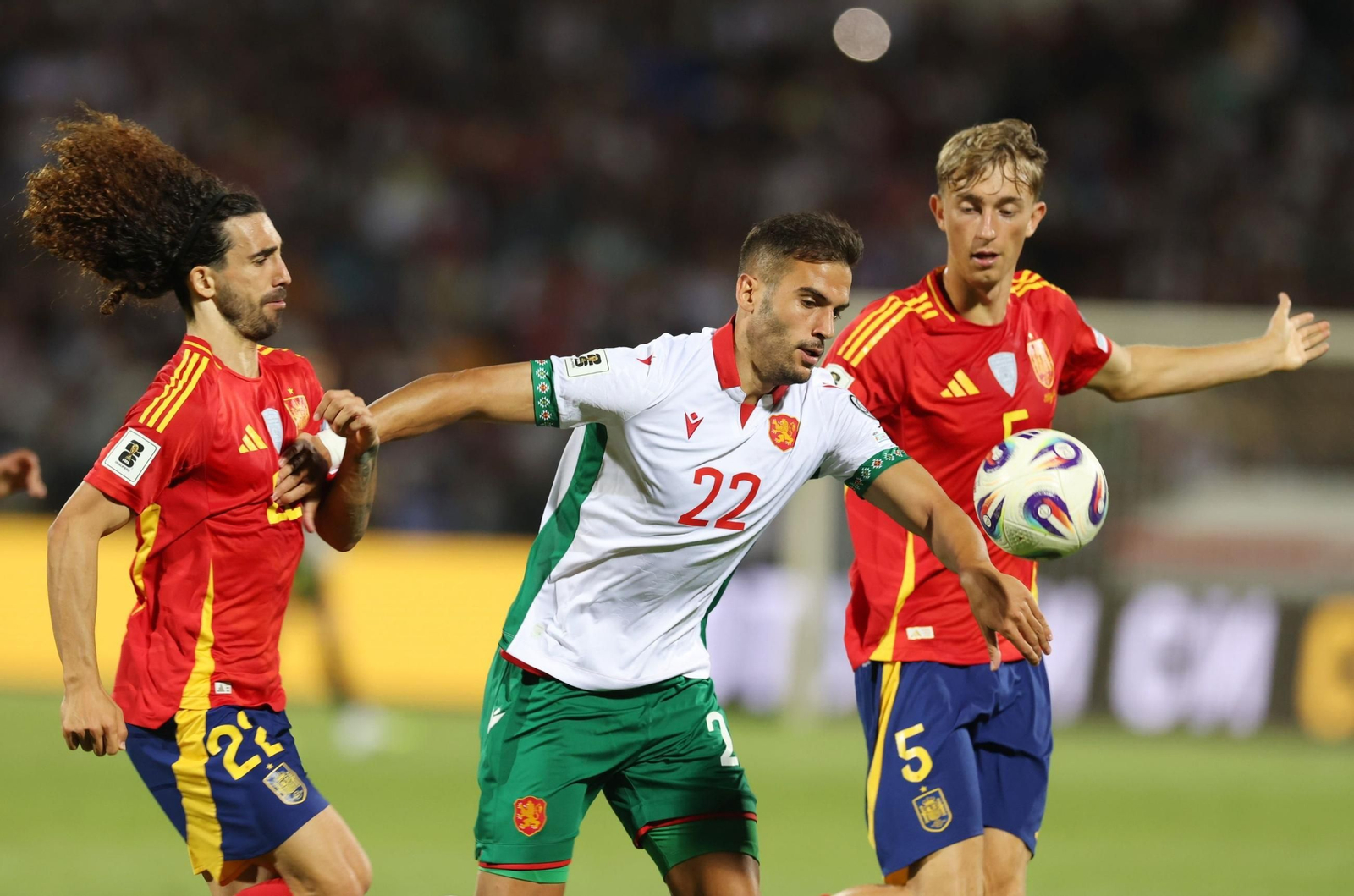 Las mejores fotos del Bulgaria - España