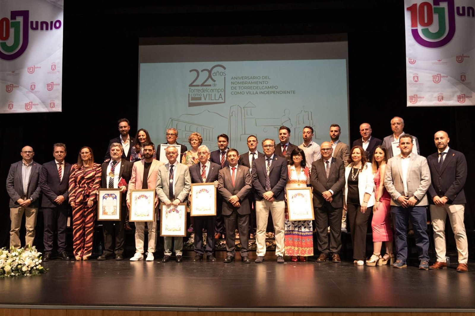 Estas son las imágenes de la entrega de los Premios Villa de Torredelcampo 2024