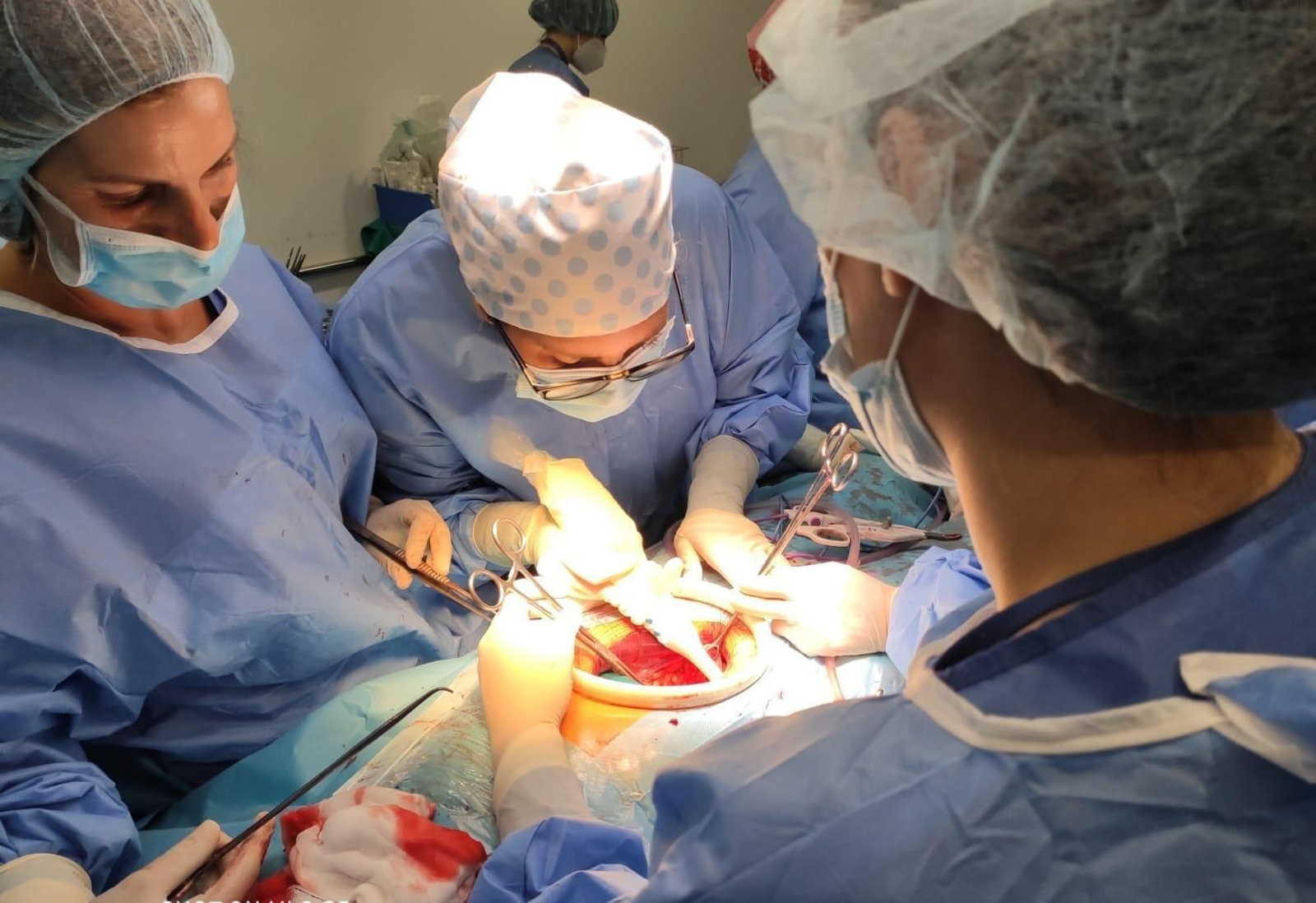 Una intervención en la que los profesionales han aplicado la técnica del ganglio centinela en el cáncer de cérvix