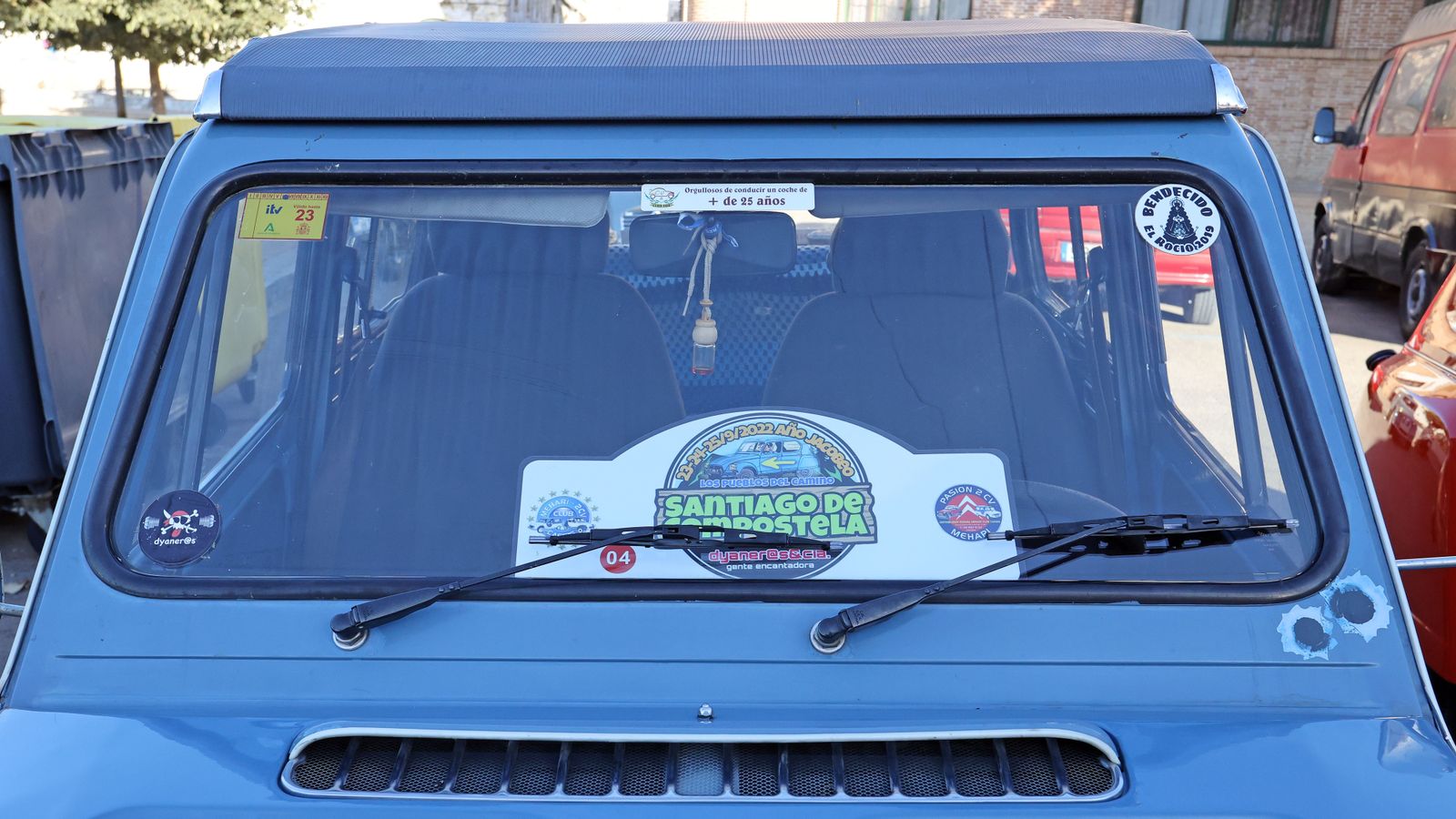 Ruta de Dyane 6 de la asociación Jacobea de Jerez