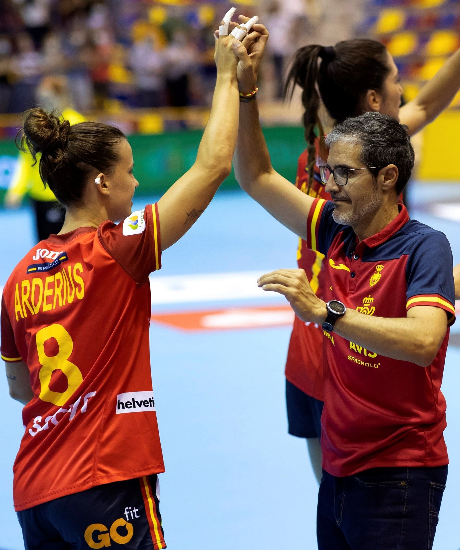 El España-Eslovaquia de Antequera, en fotos