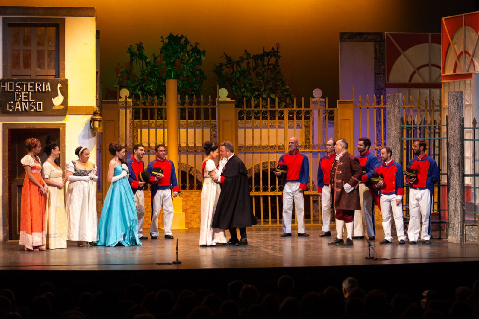 Una de las representaciones de la obra.