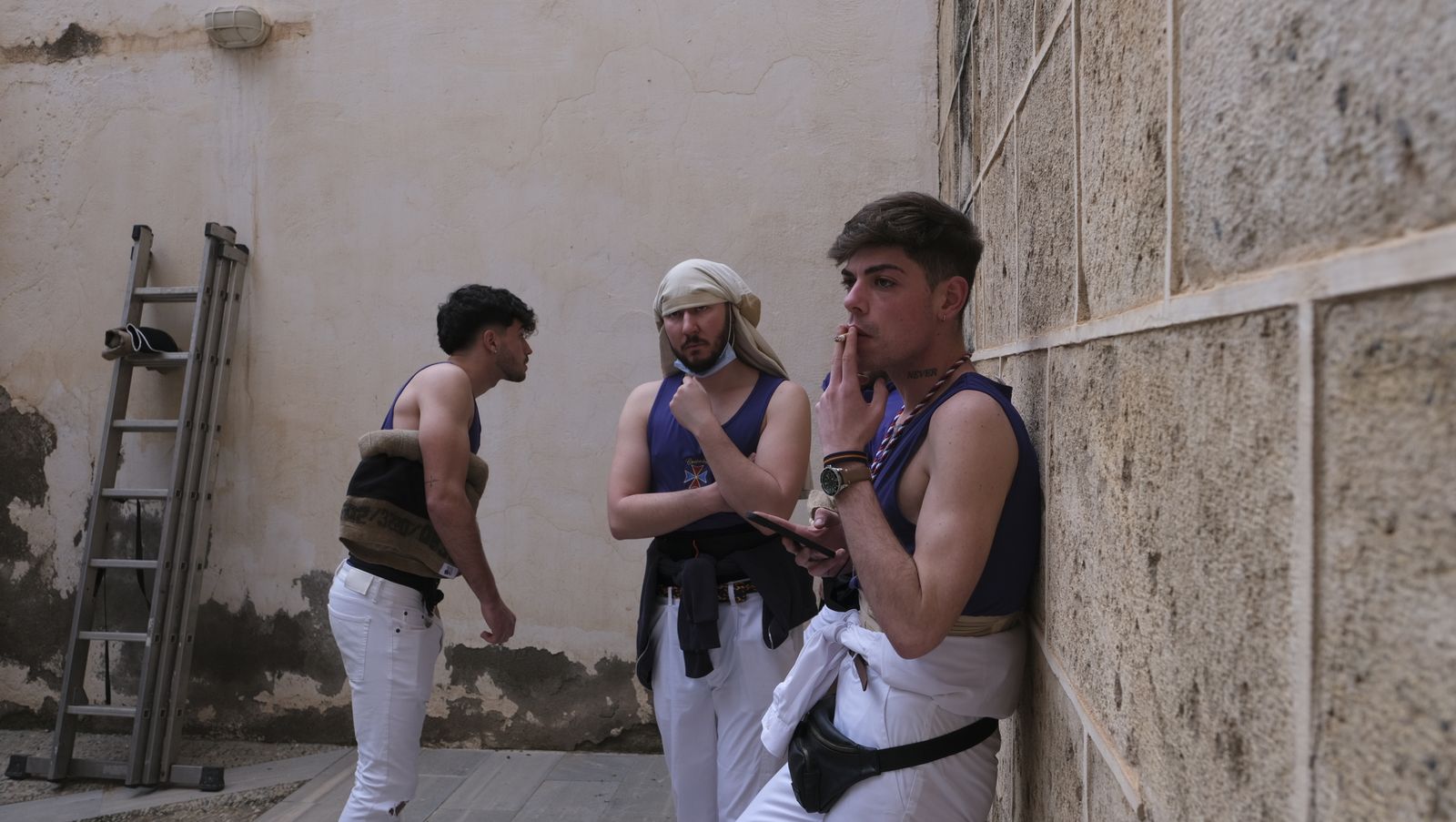 Procesión de Prendimiento en Almería, en imágenes