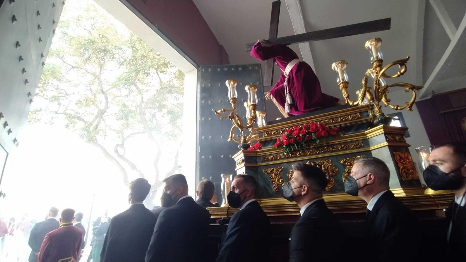 Vía crucis de las Tres Caídas en San Fernando