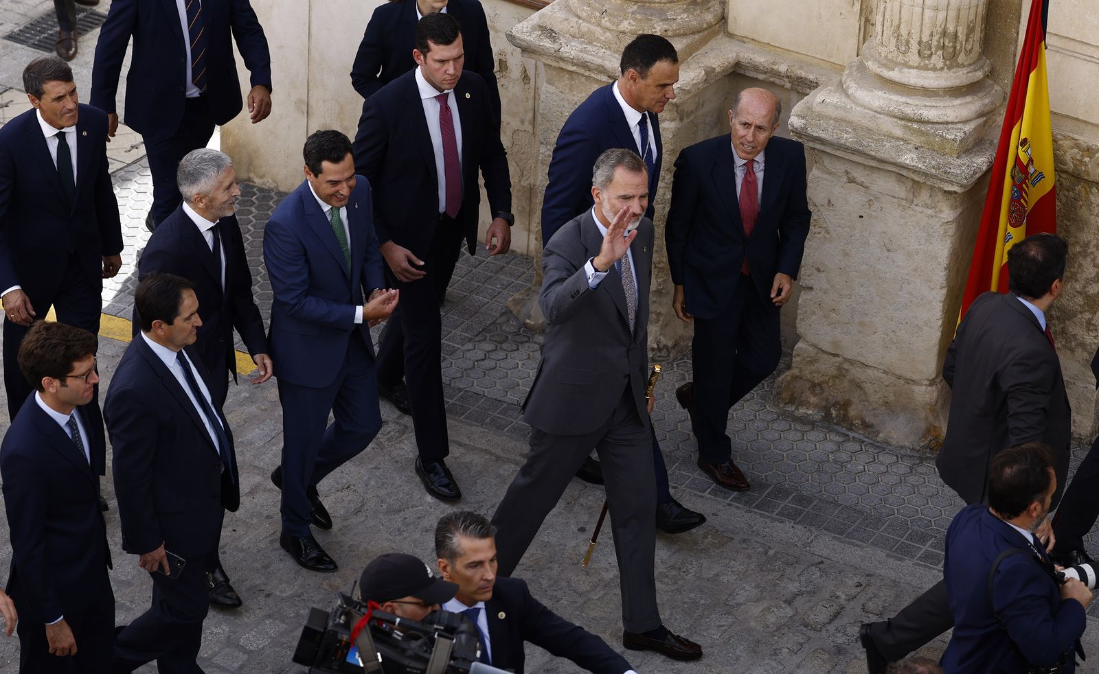 La visita de Felipe VI a Lebrija, en imágenes