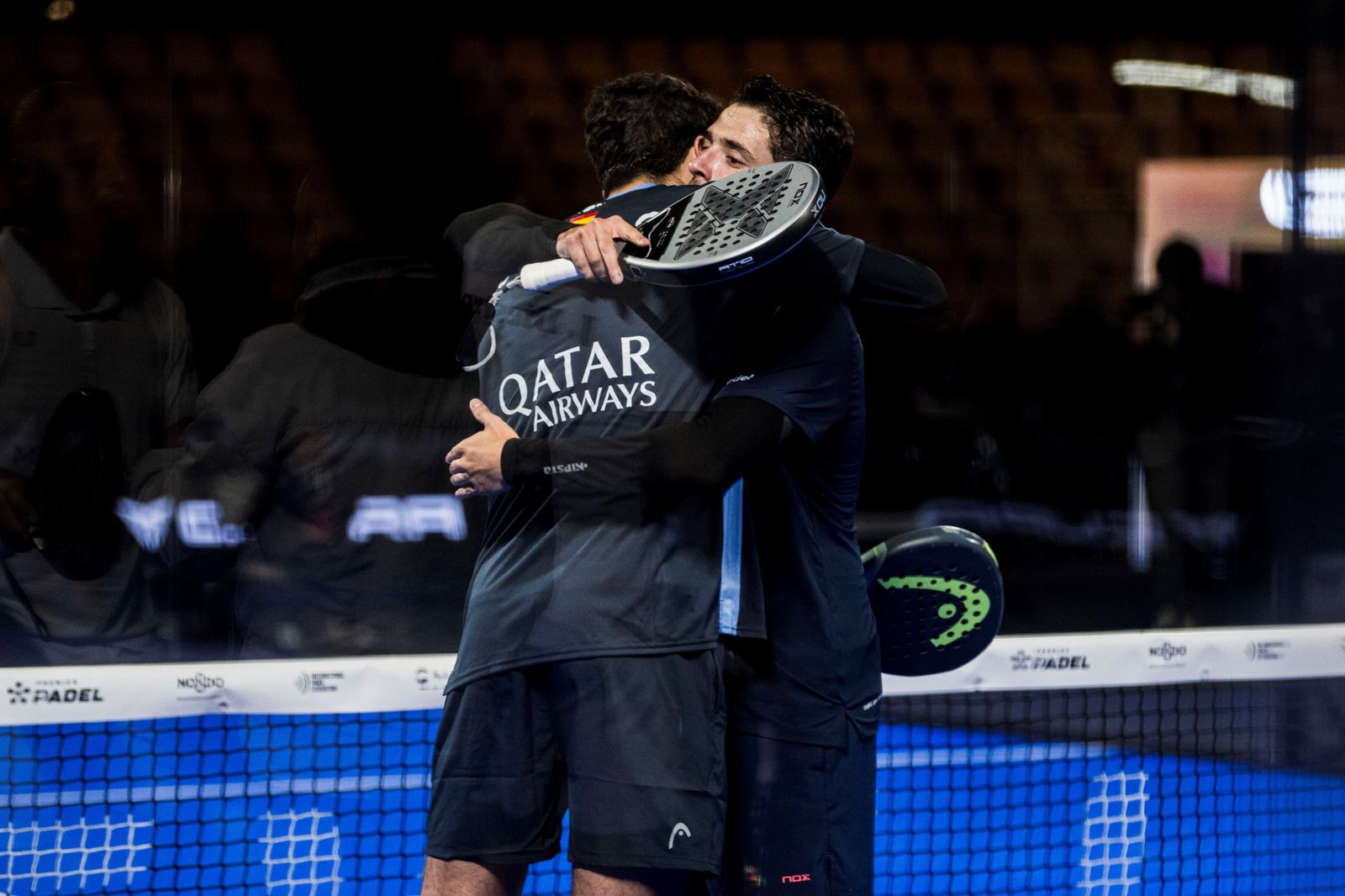 Las mejores fotos de la segunda jornada del pádel en el Estadio de la Cartuja