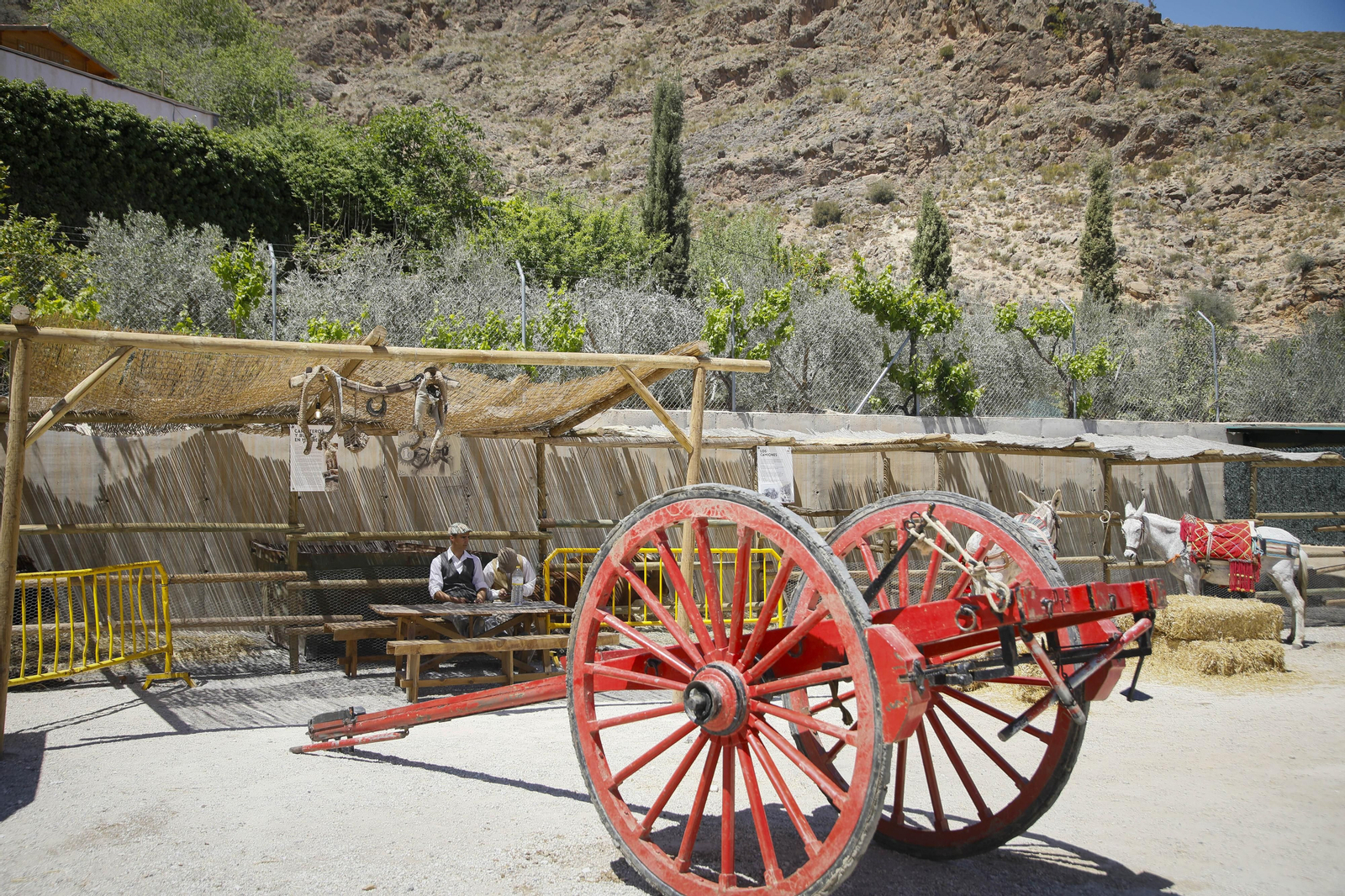 VI Recreación Histórica "Canteros y Caciques en la lucha por el Mármol", en imágenes