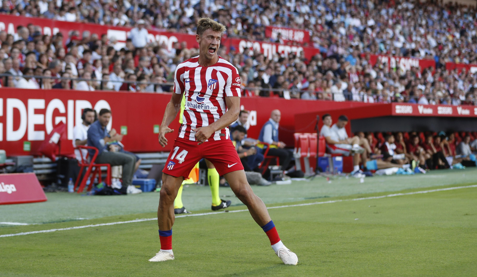 Las imágenes del Sevilla fc-Atlético de Madrid