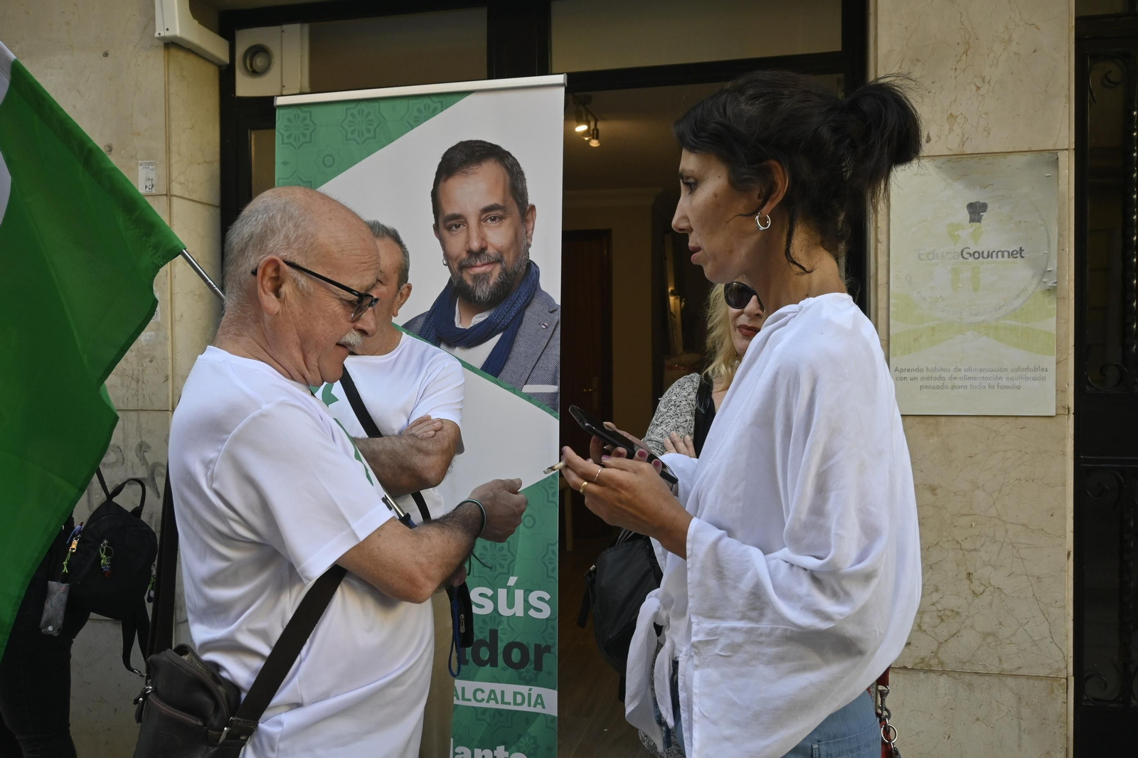 Elecciones Municipales Huelva 2023: Imágenes del acto de inicio de campaña en la sede de Adelante Andalucía