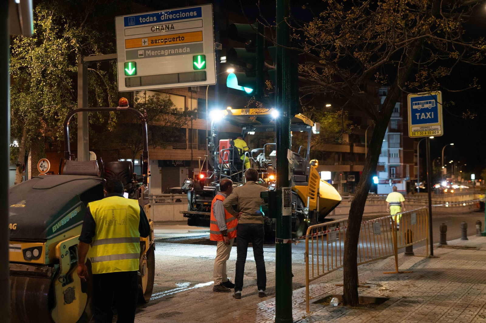 El inicio del Plan Asfáltico 2025 de Granada, en imágenes