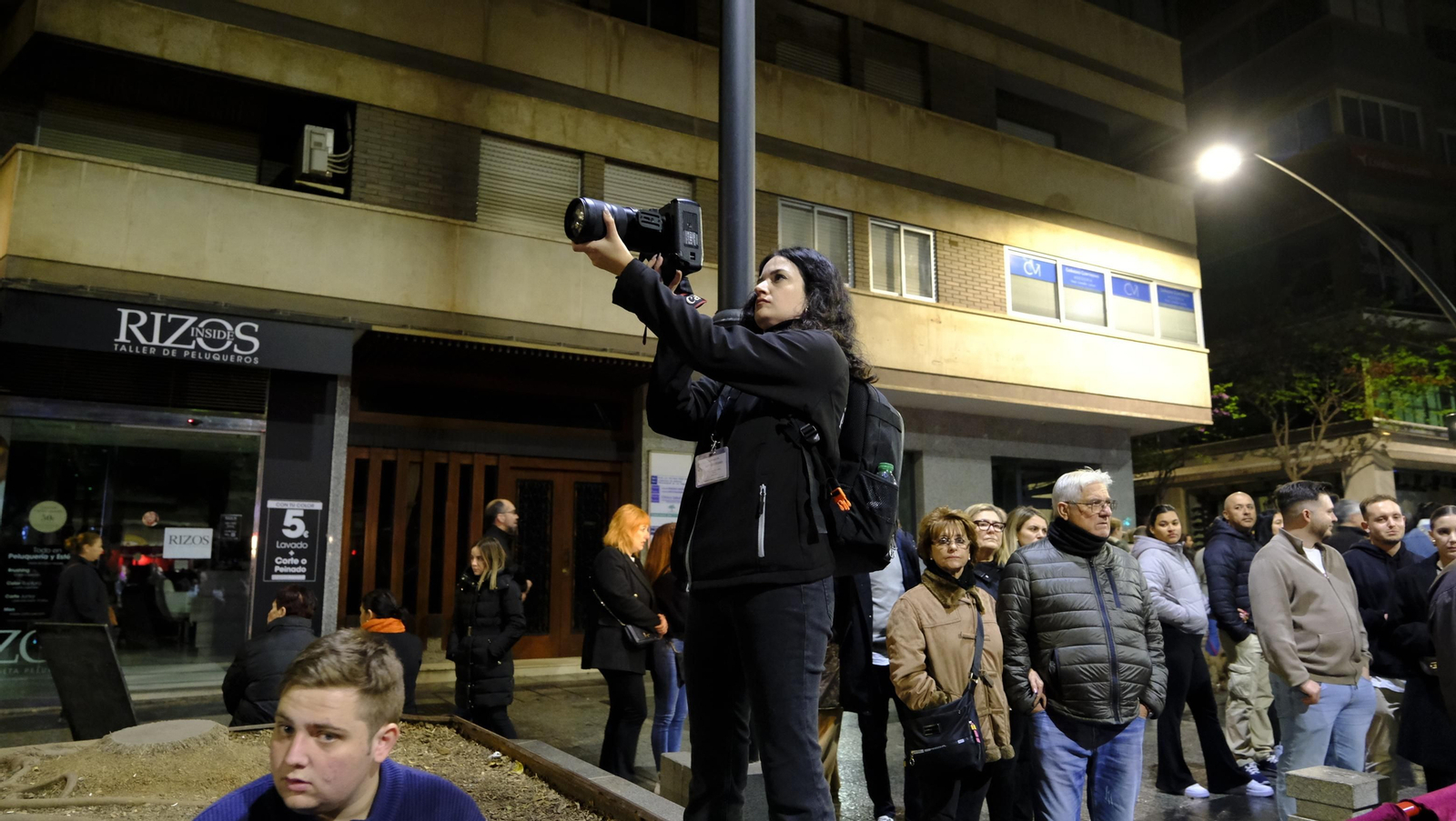 Las imágenes del Vía Crucis del Cristo de la Escucha