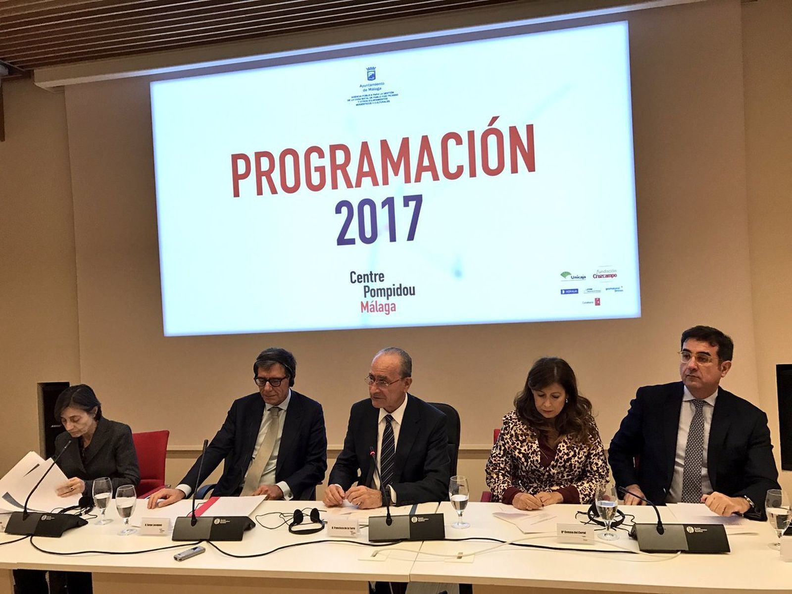 Un momento de la presentación de la programación.