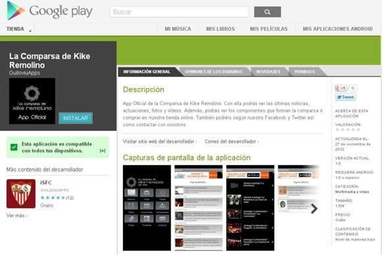 Una comparsa en el bolsillo