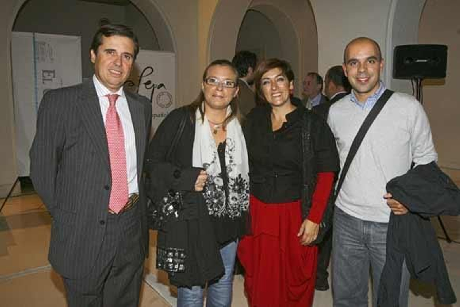 Pedro Ochoa, director de la Cope en la provincia, con Pilar Oliva, Marta Meléndez y Francisco Ceballos.

Foto: Joaquin Pino/Julio Gonzalez