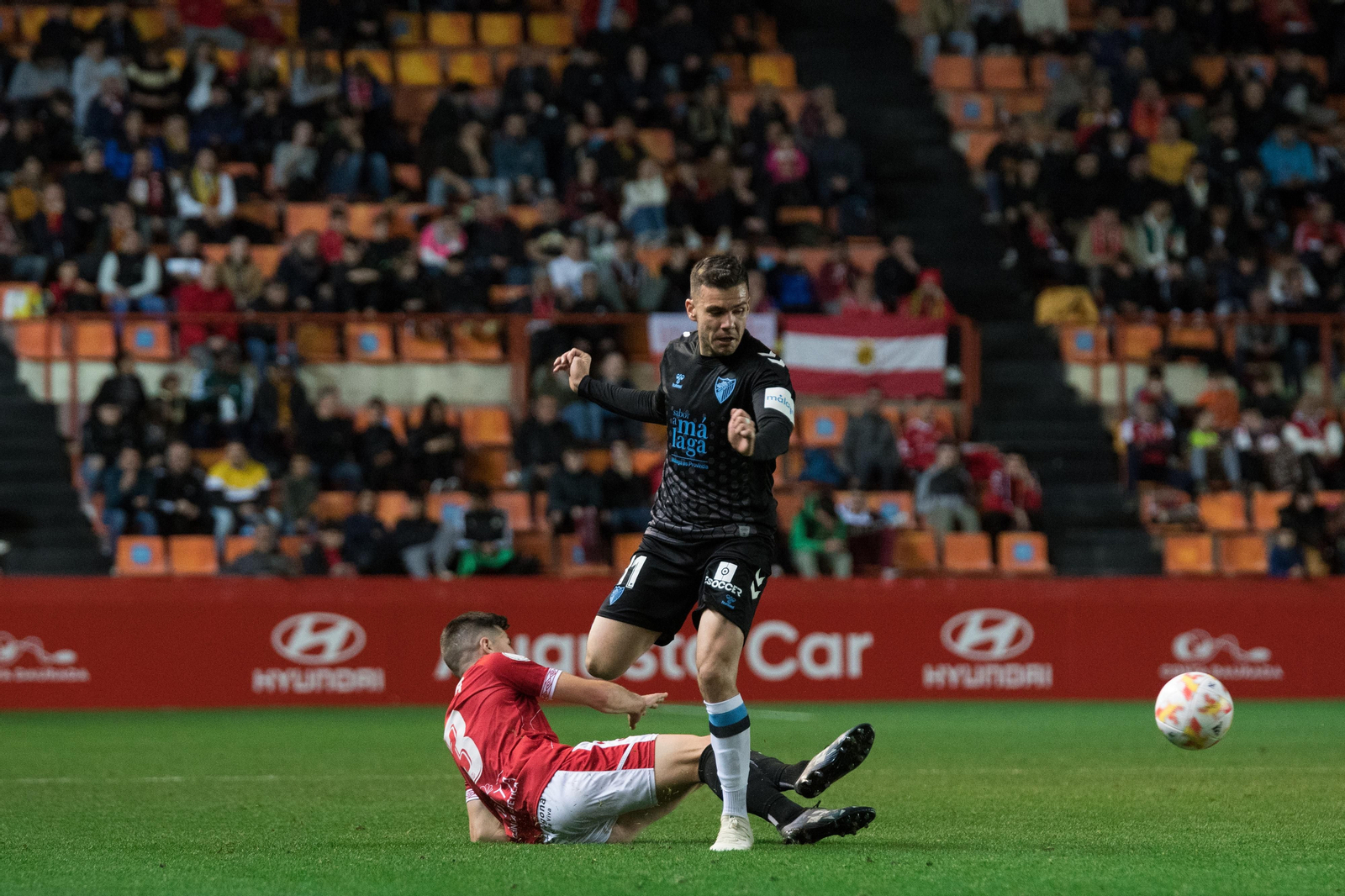 Las imágenes del Nàstic - Málaga CF