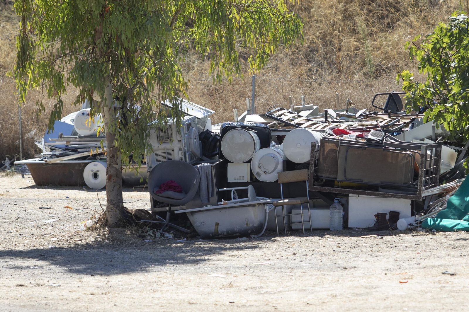 Vertedero de chatarra en Granada | Imagen de archivo