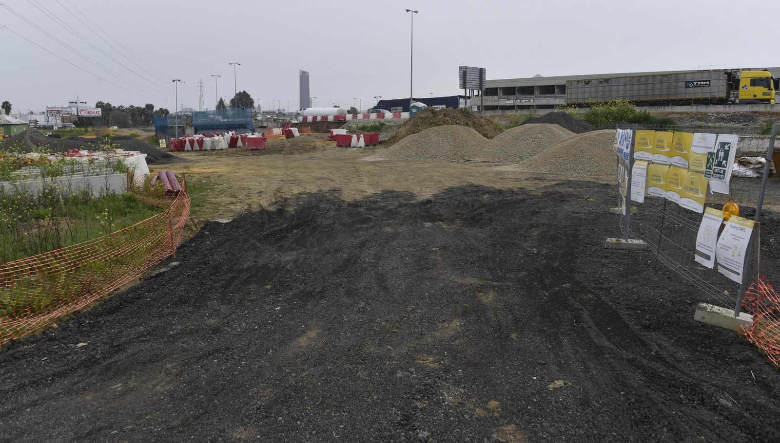 Fotos del estado de las obras de la Pañoleta