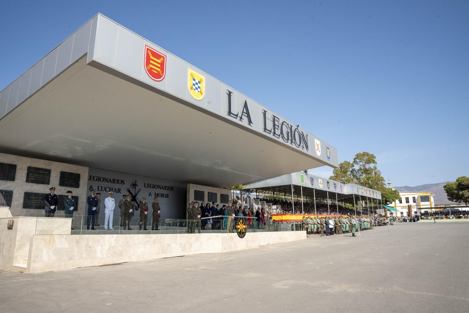 El CV (105) aniversario fundacional de la Legión