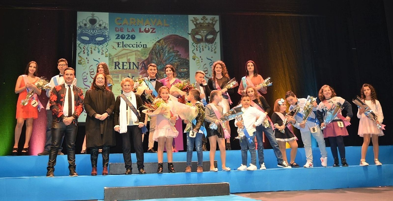 Elección de la corte de honor de las fiestas de 2020.