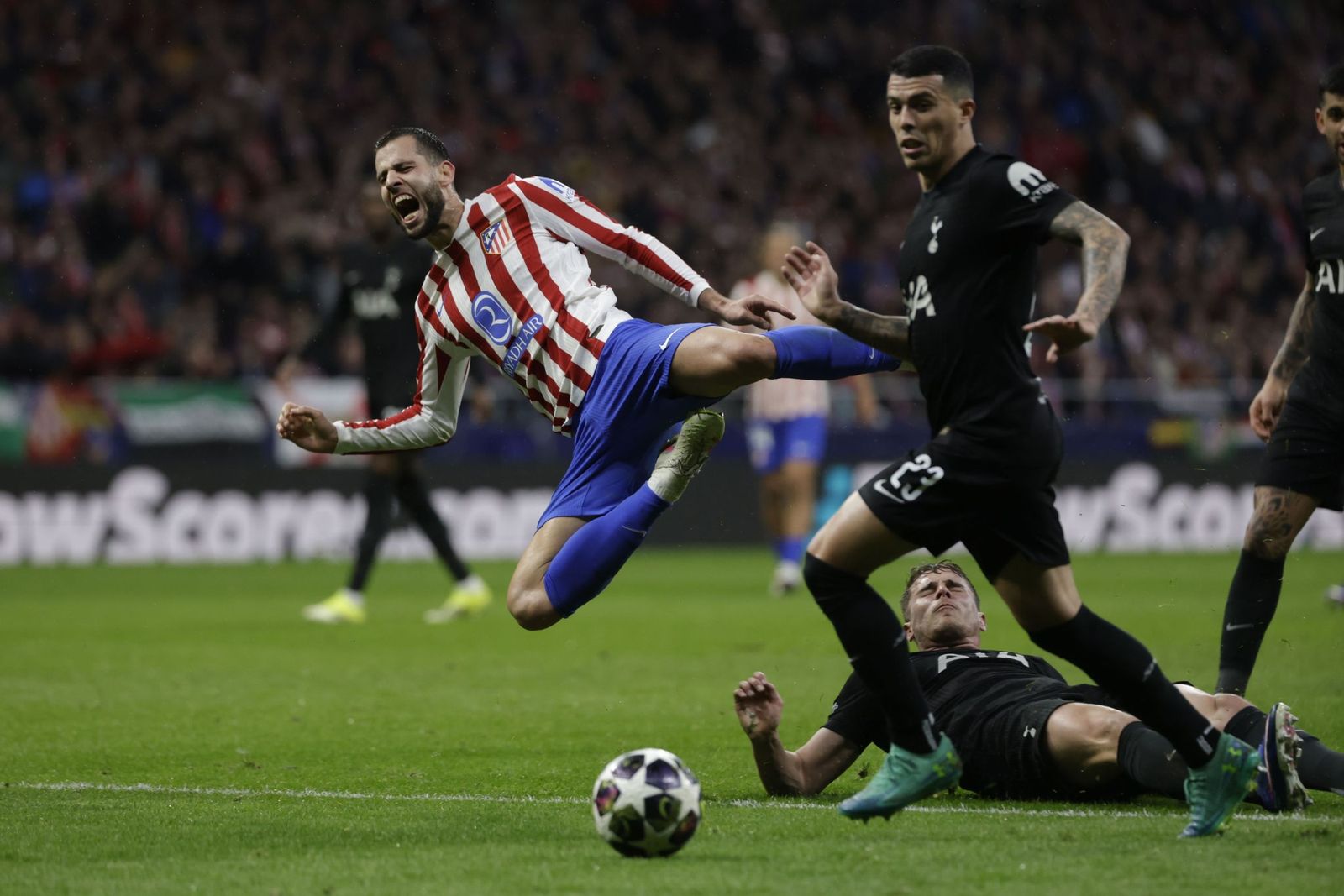 Las fotos del Atlético de Madrid-Tottenham