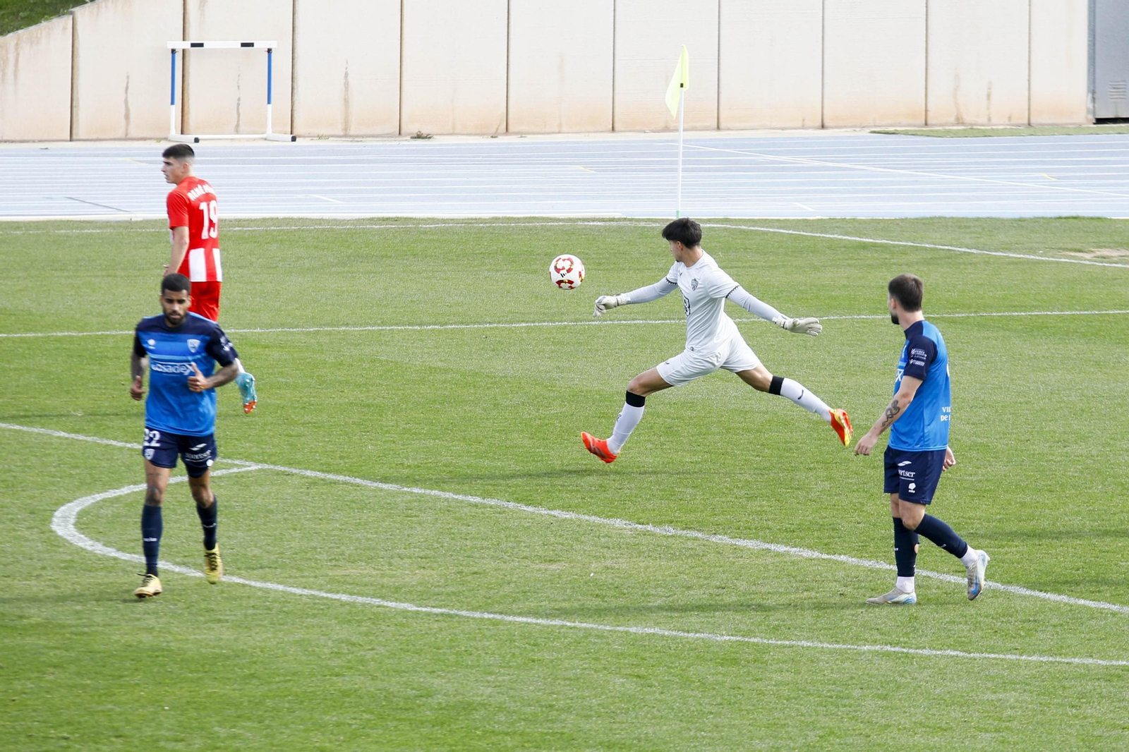 Imágenes del partido entre Almeria B contra Villanovense de segunda RFEF