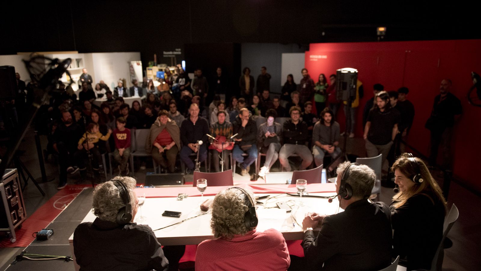 Numeroso público en la emisión del programa